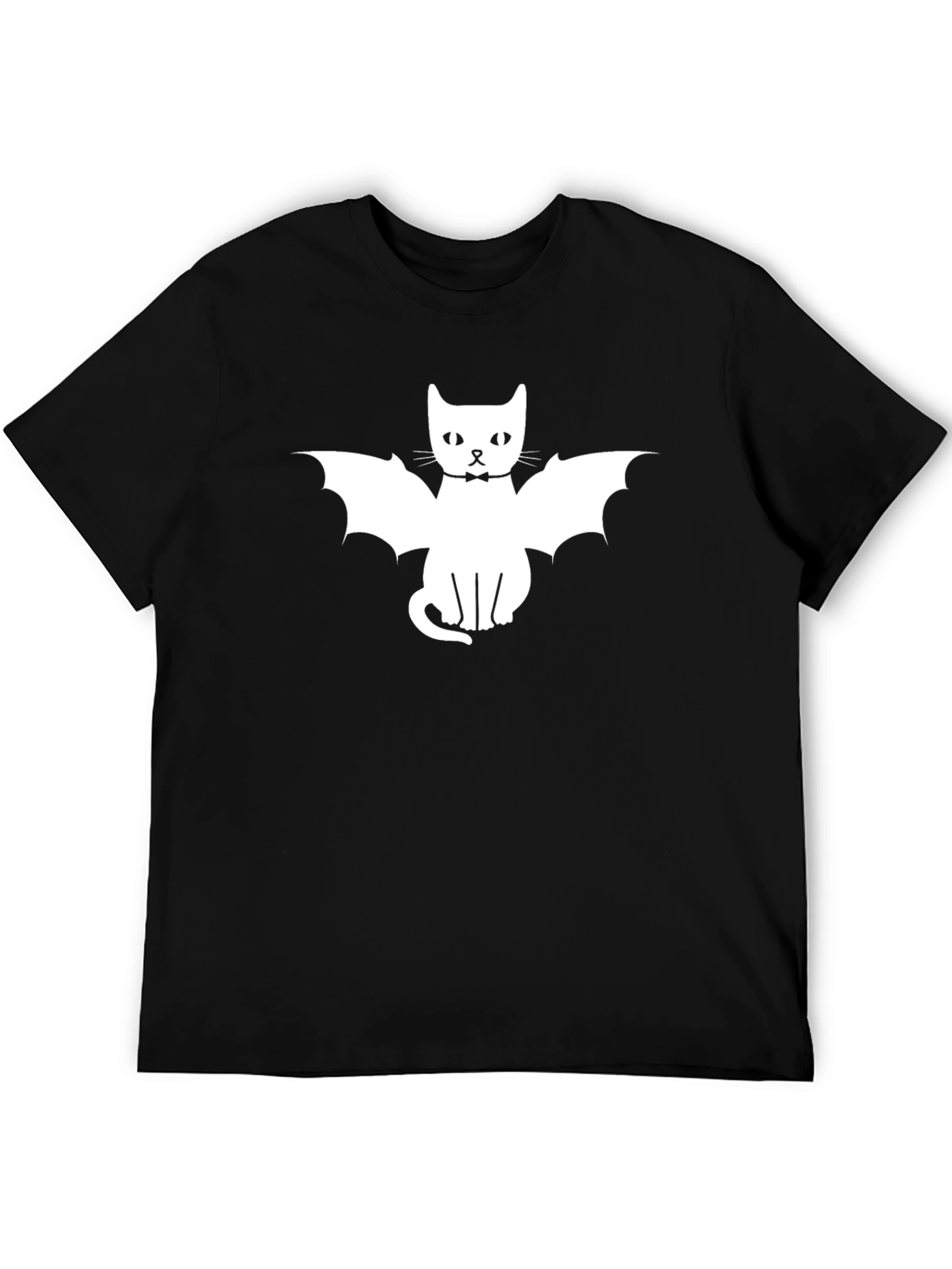 Bat Cat Black T-Shirt