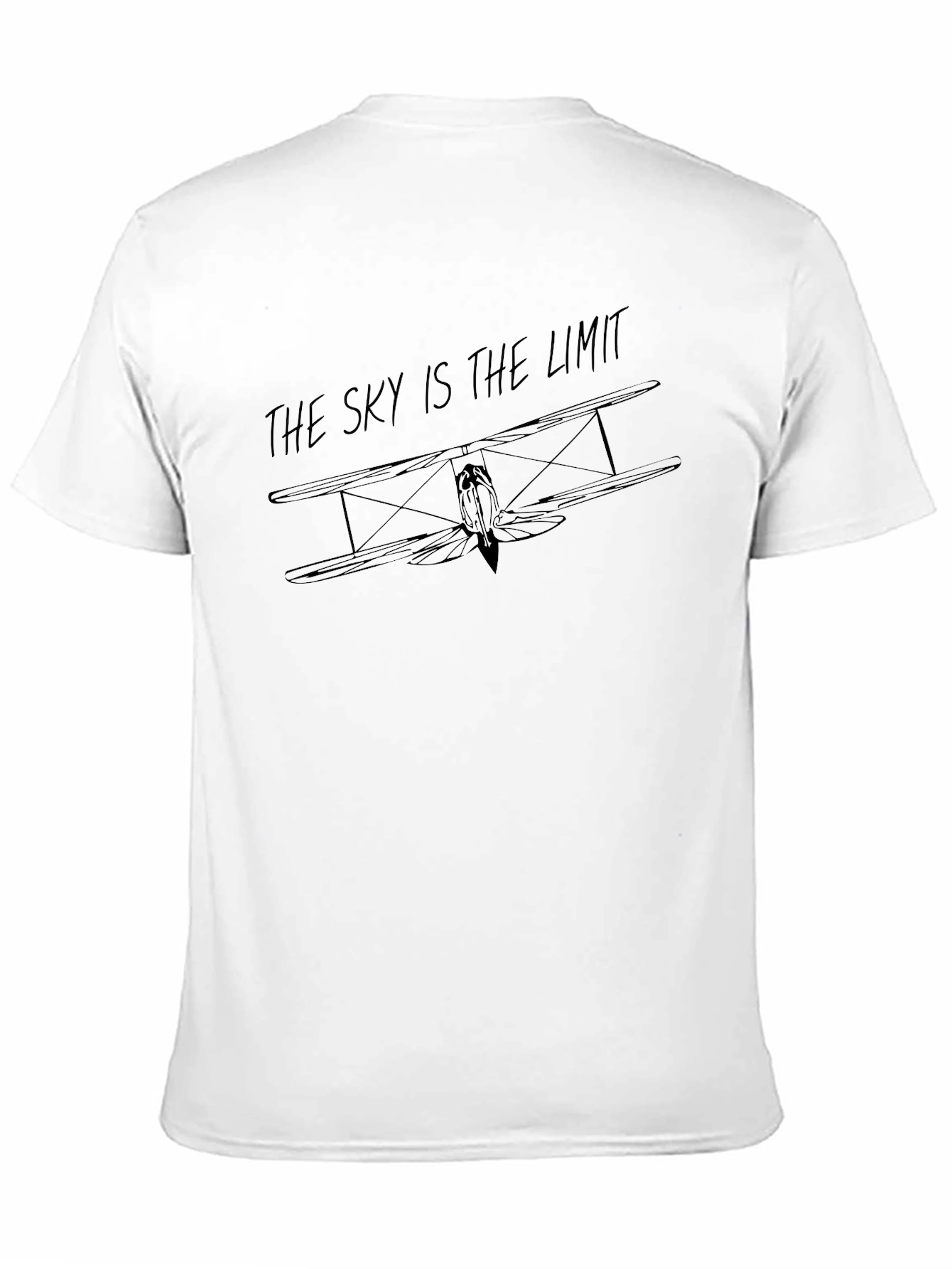 The Sky is the Limit Biplane T-Shirt