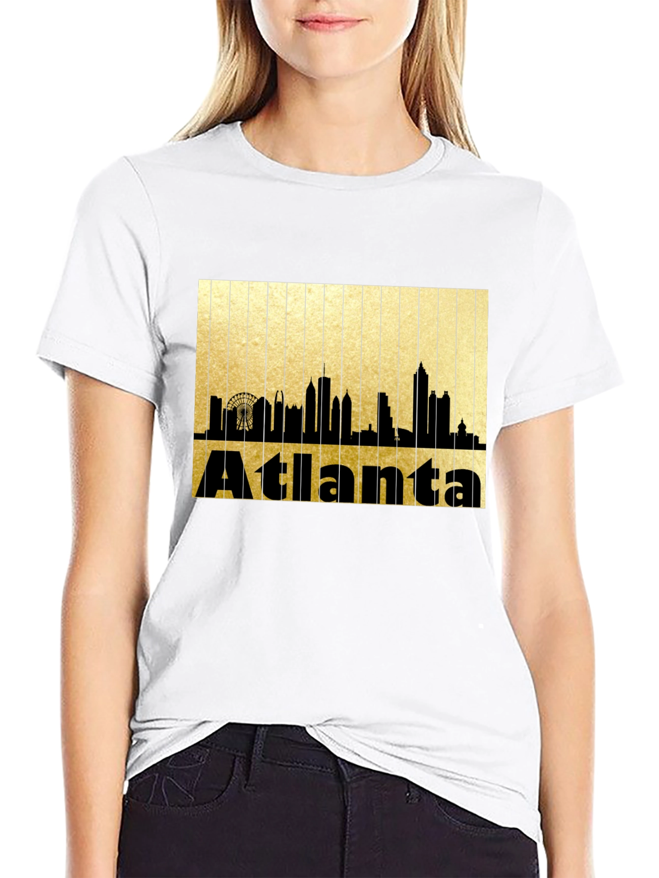 Atlanta Skyline Graphic Tee