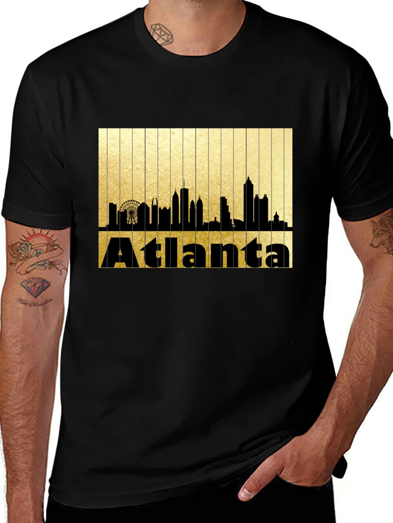 Atlanta Skyline Graphic Tee