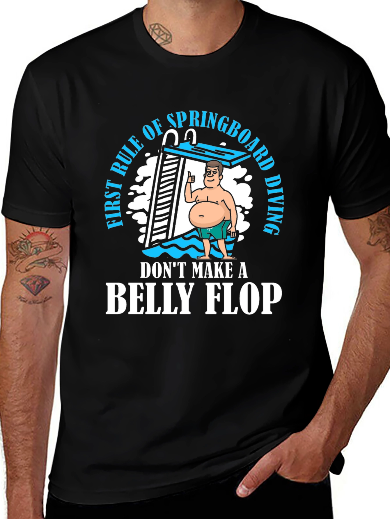 Funny Springboard Diving T-Shirt