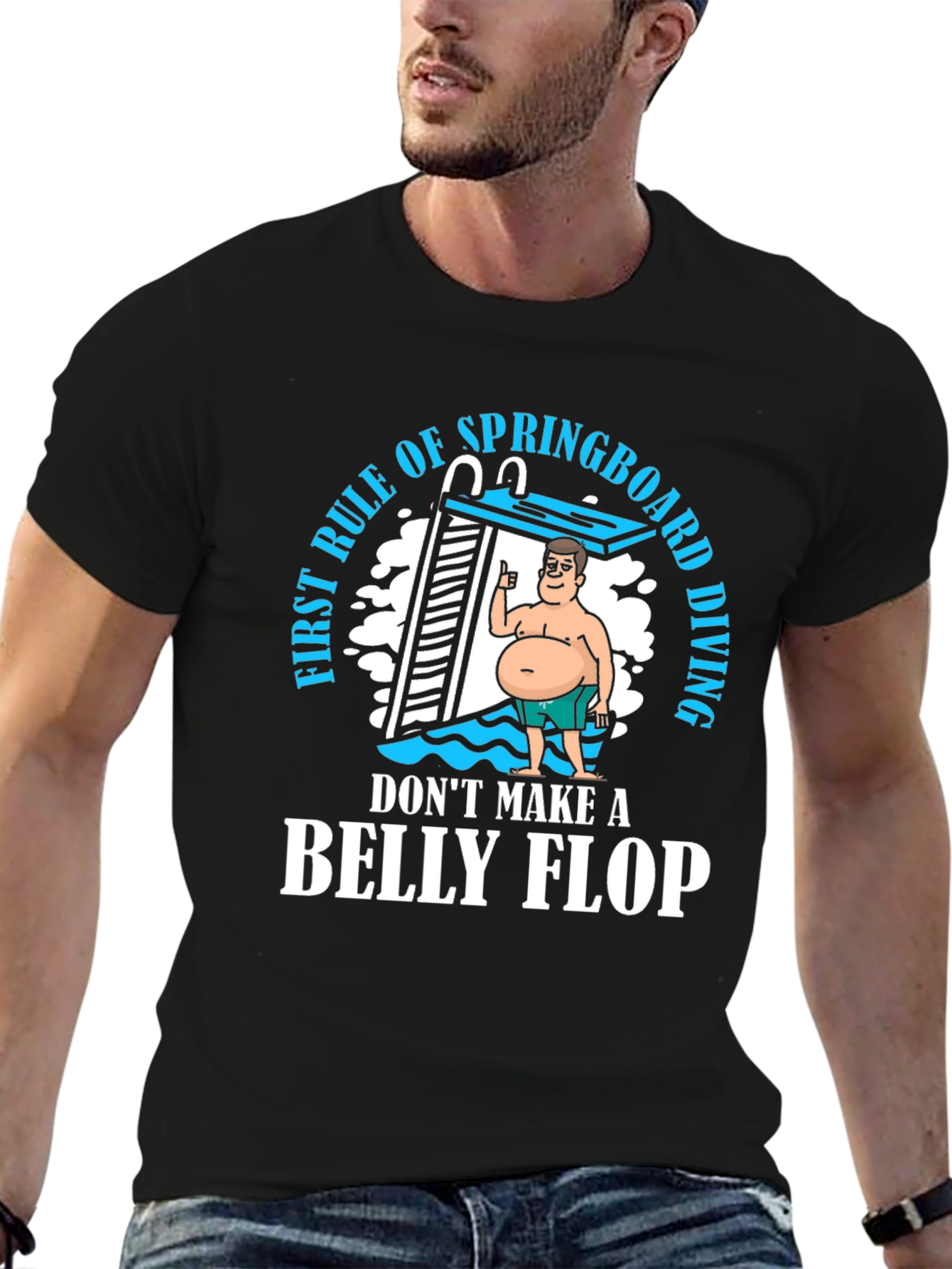 Funny Springboard Diving T-Shirt