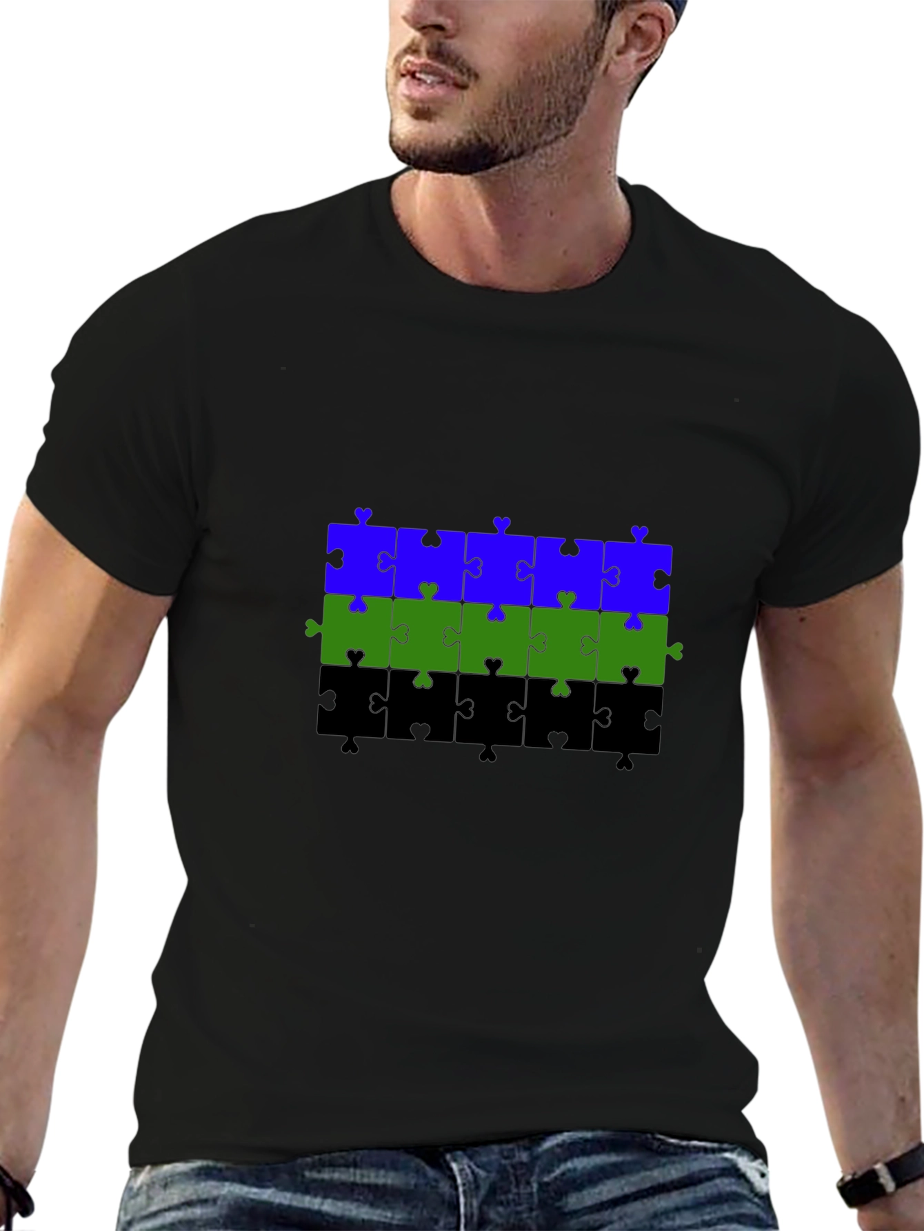 Omnisexual Pride Puzzle T-Shirt