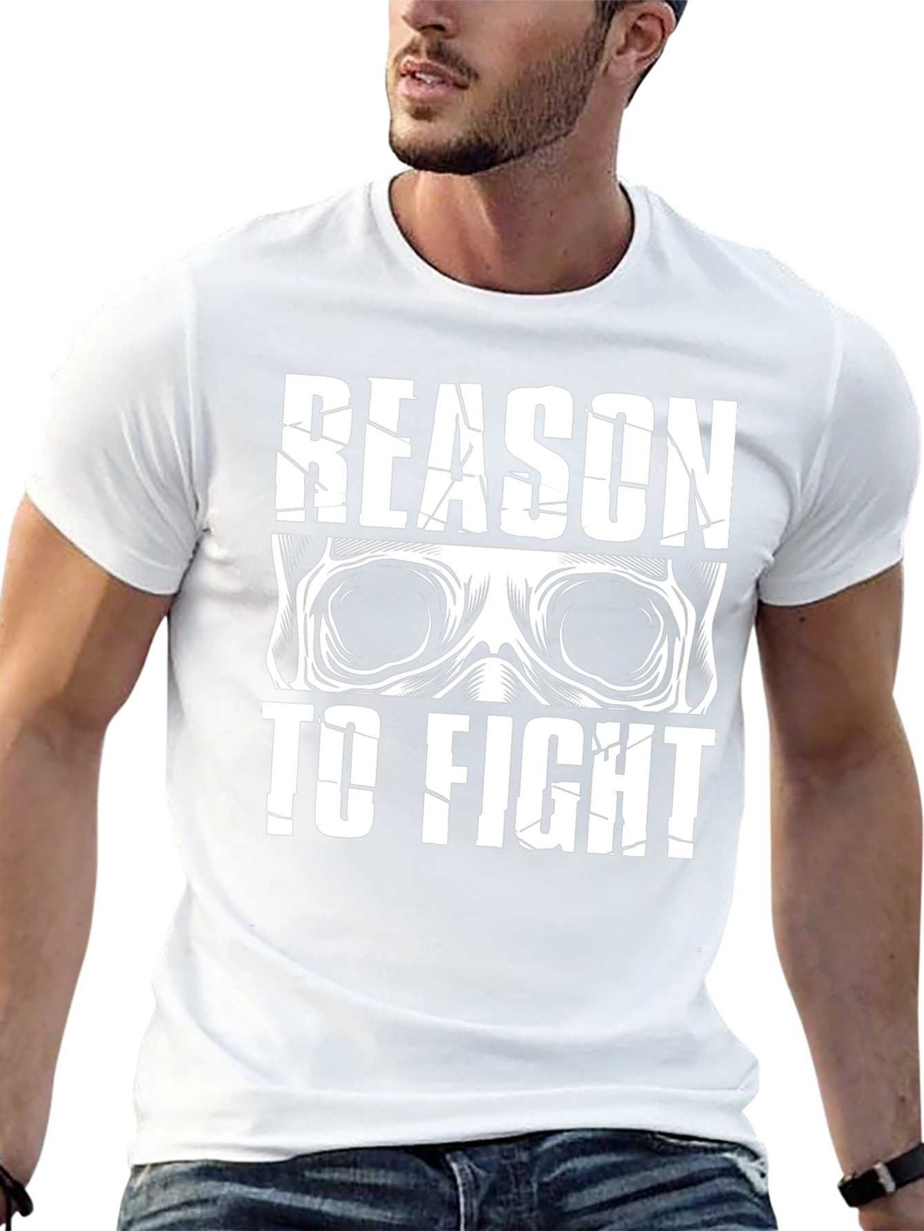 Reason To Fight Graphic T-Shirt