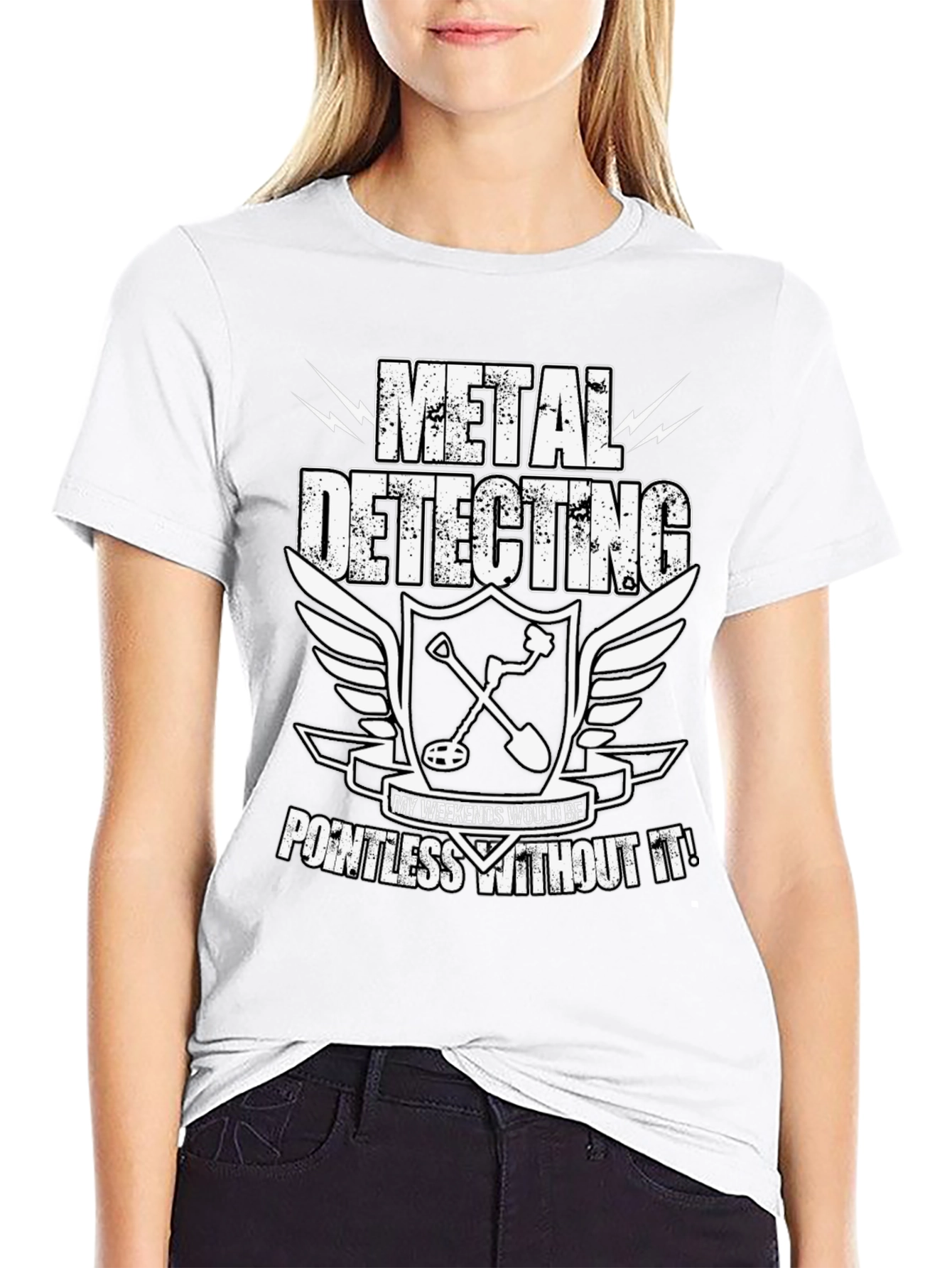 Metal Detecting T-Shirt - Pointless Without It!
