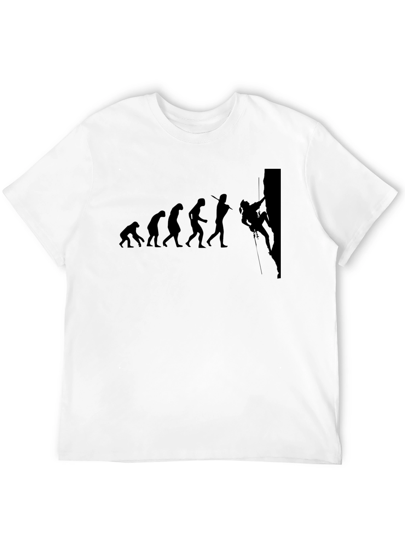Evolution of Climbing T-Shirt - Black