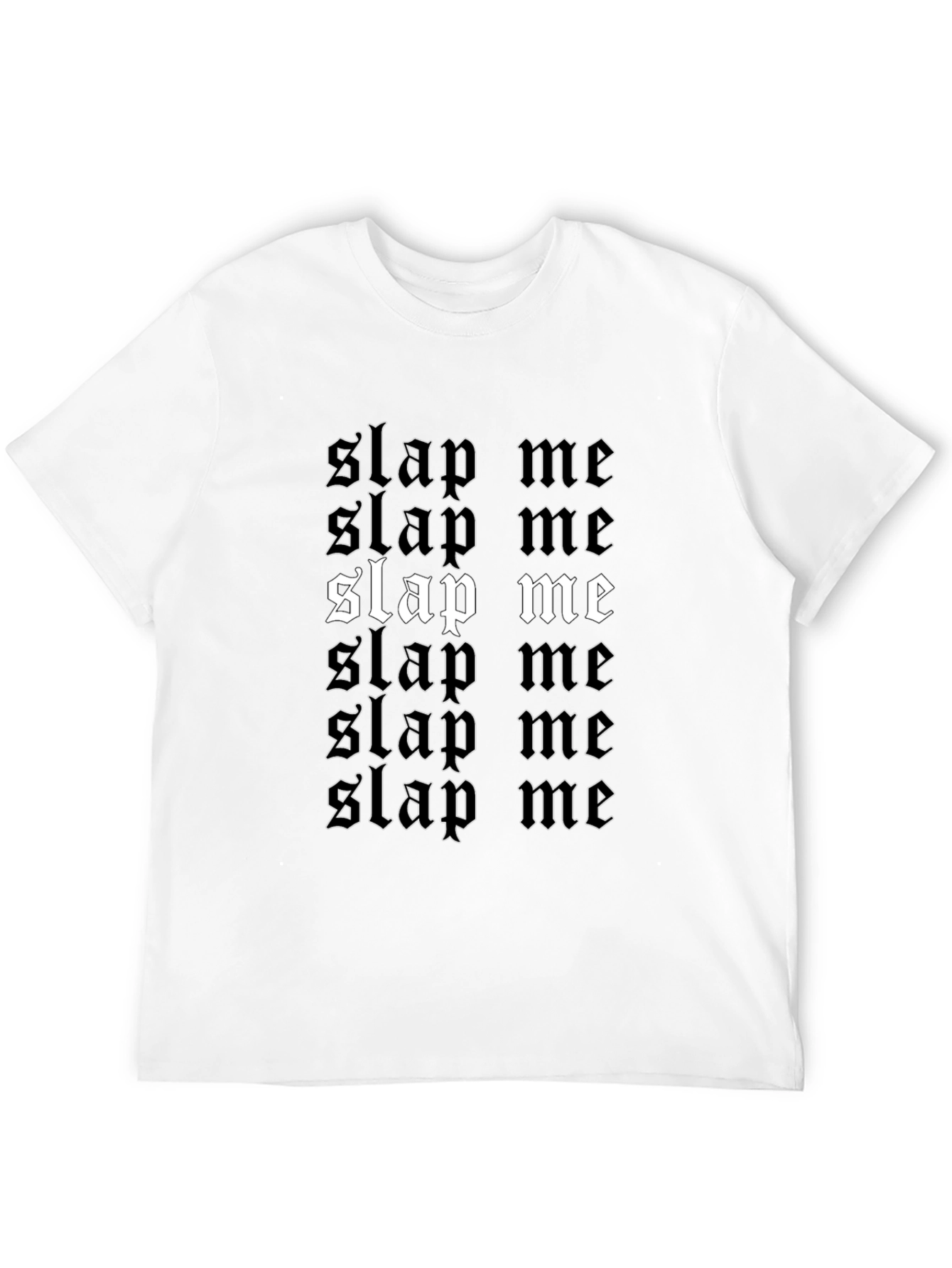 Slap Me Graphic Tee - Edgy Streetwear