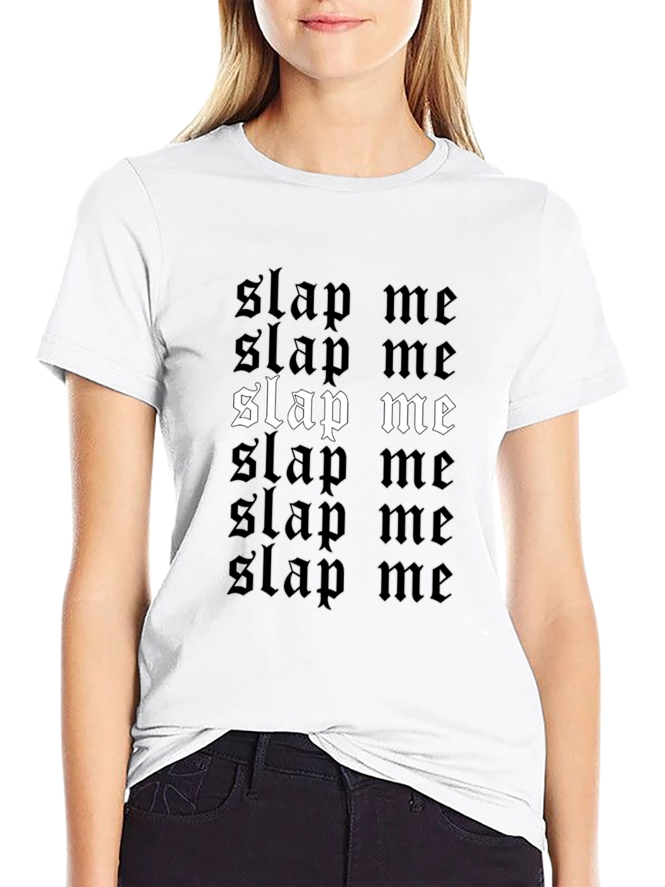 Slap Me Graphic Tee - Edgy Streetwear
