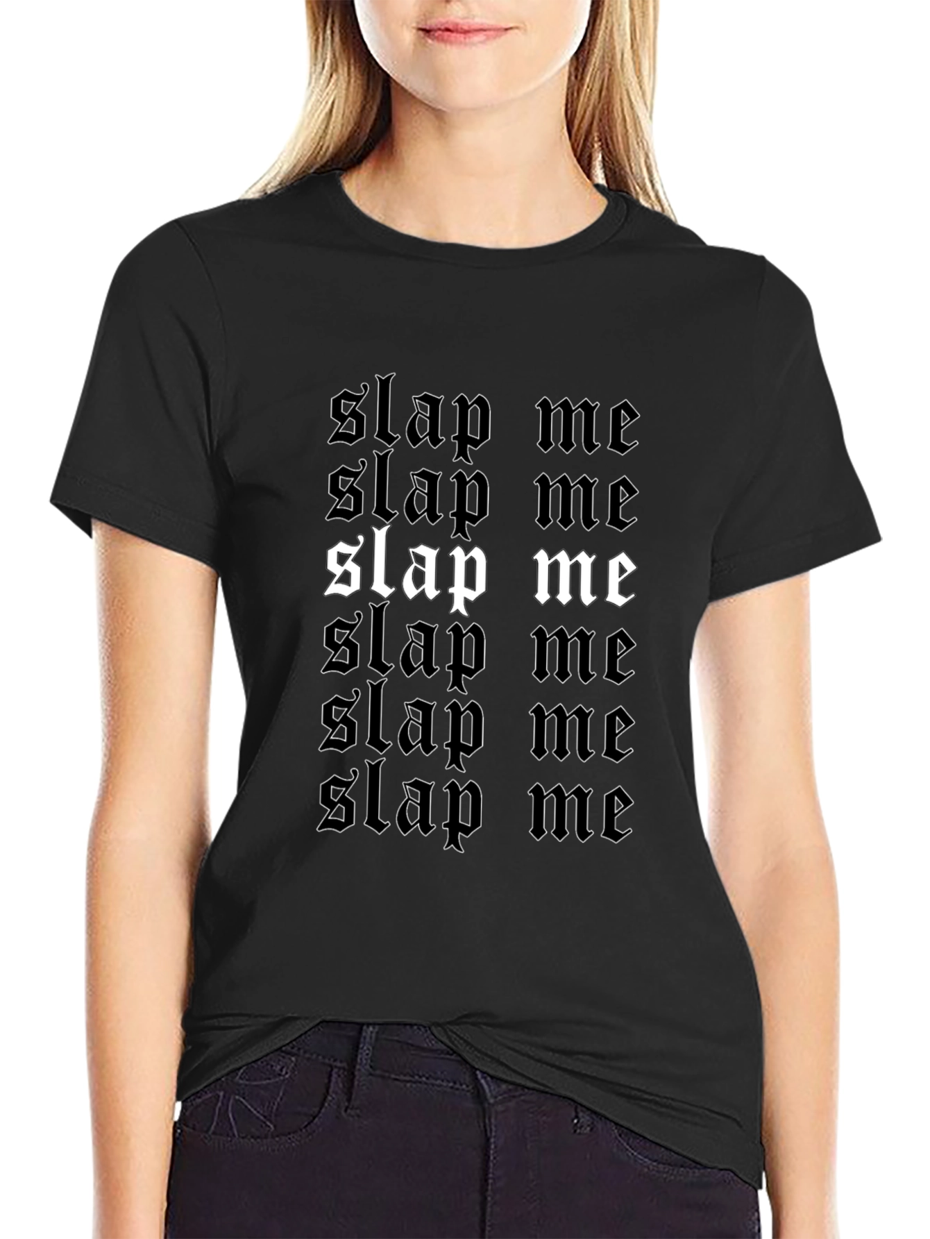 Slap Me Graphic Tee - Edgy Streetwear