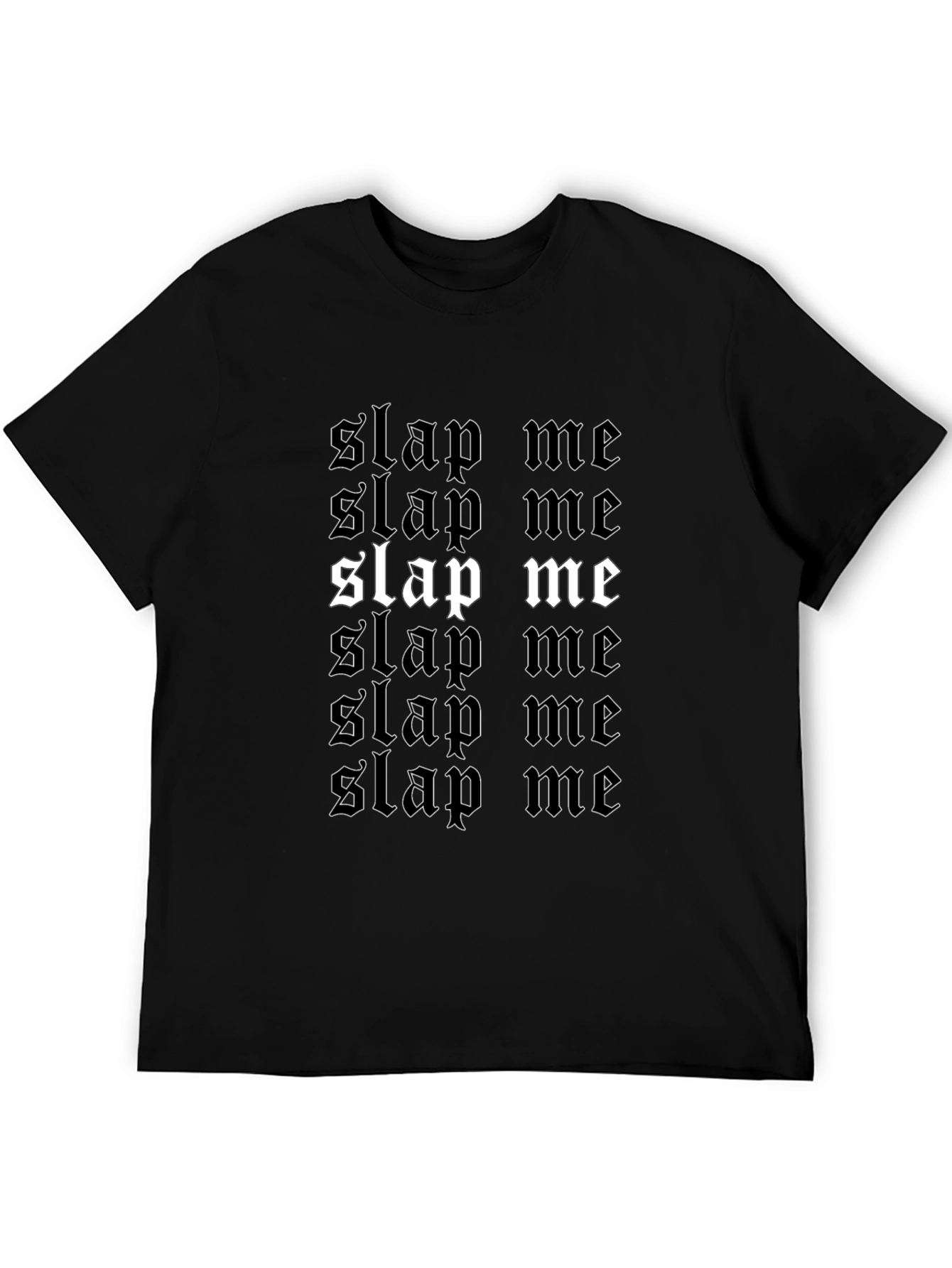 Slap Me Graphic Tee - Edgy Streetwear