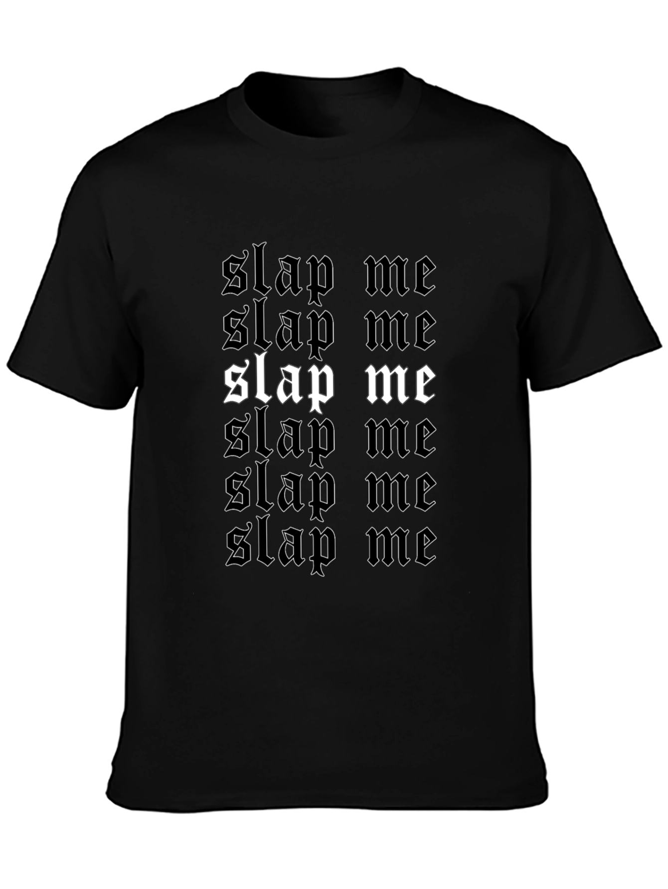 Slap Me Graphic Tee - Edgy Streetwear