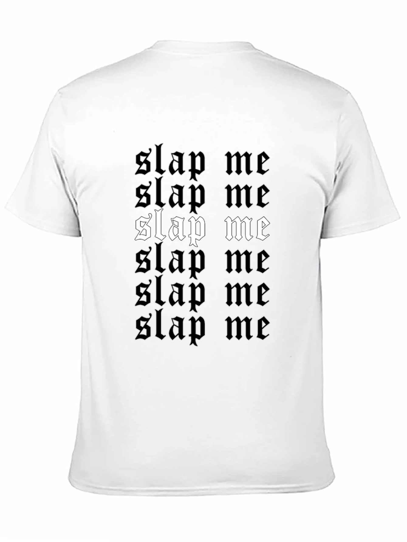 Slap Me Graphic Tee - Edgy Streetwear