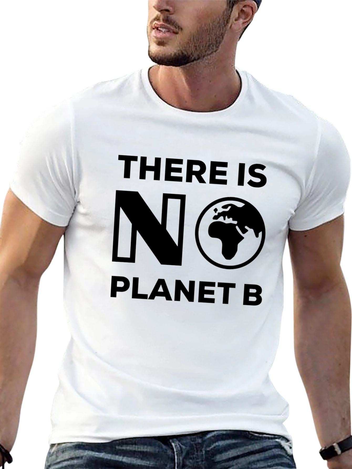 No Planet B Graphic Tee - Eco Awareness Shirt