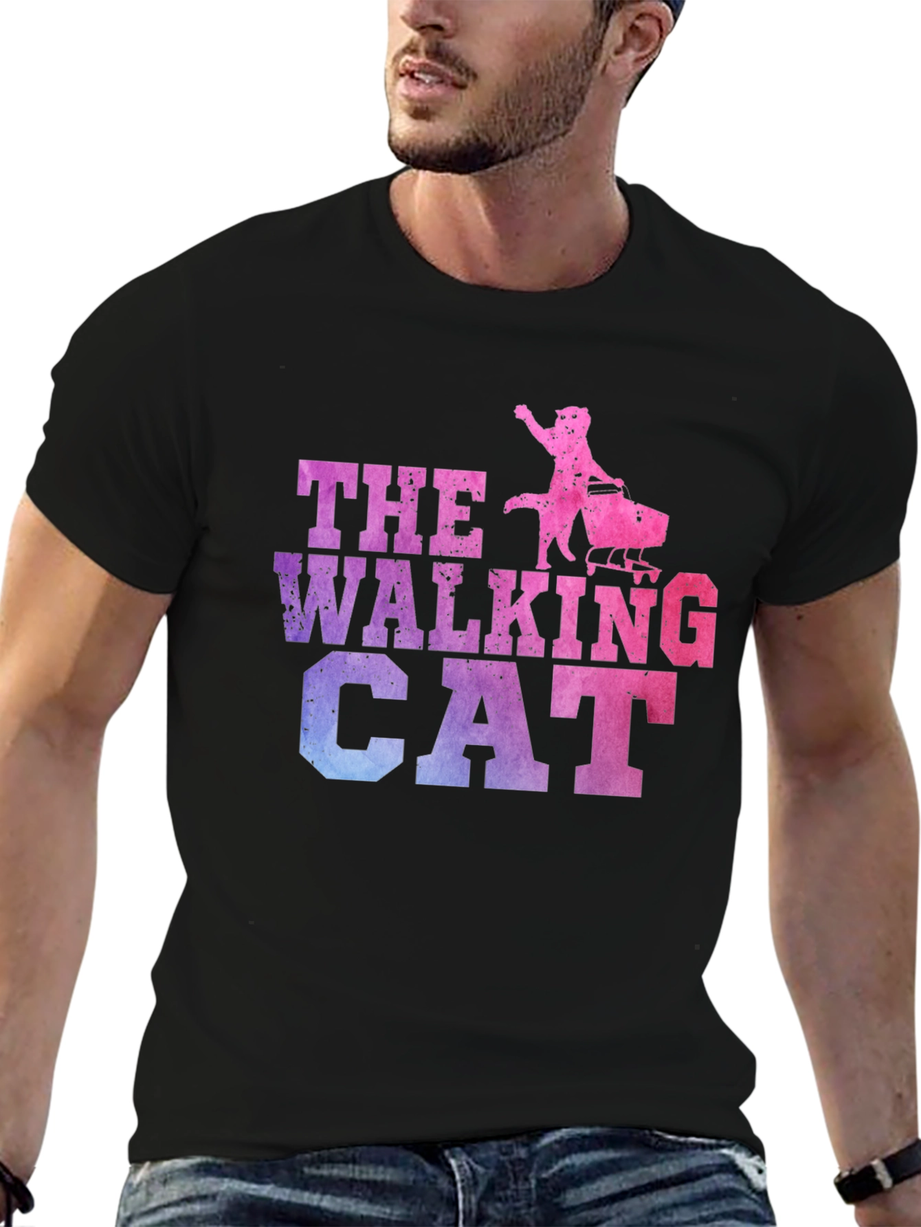 The Walking Cat T-Shirt