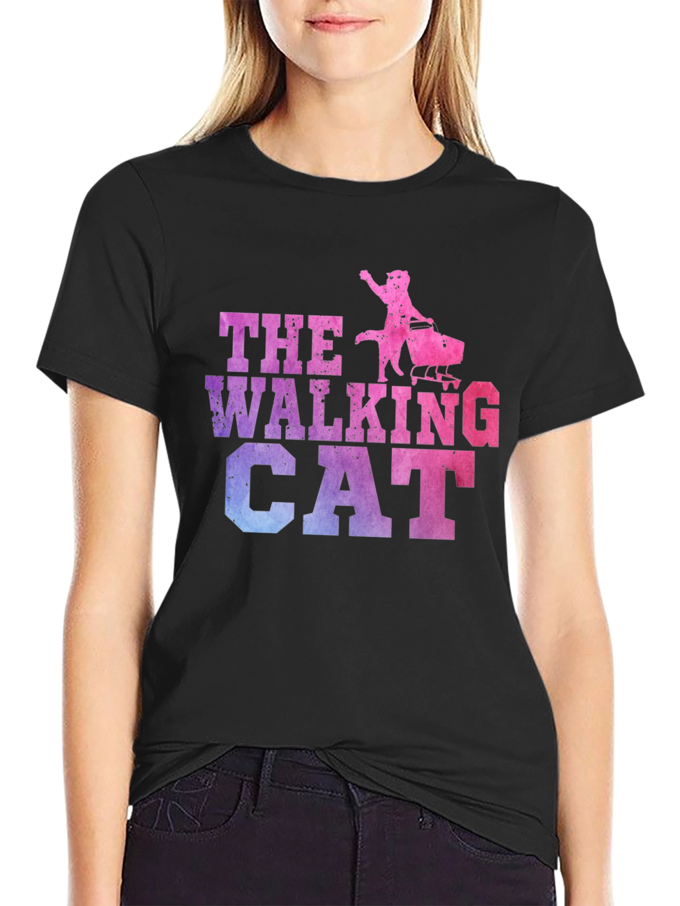 The Walking Cat T-Shirt