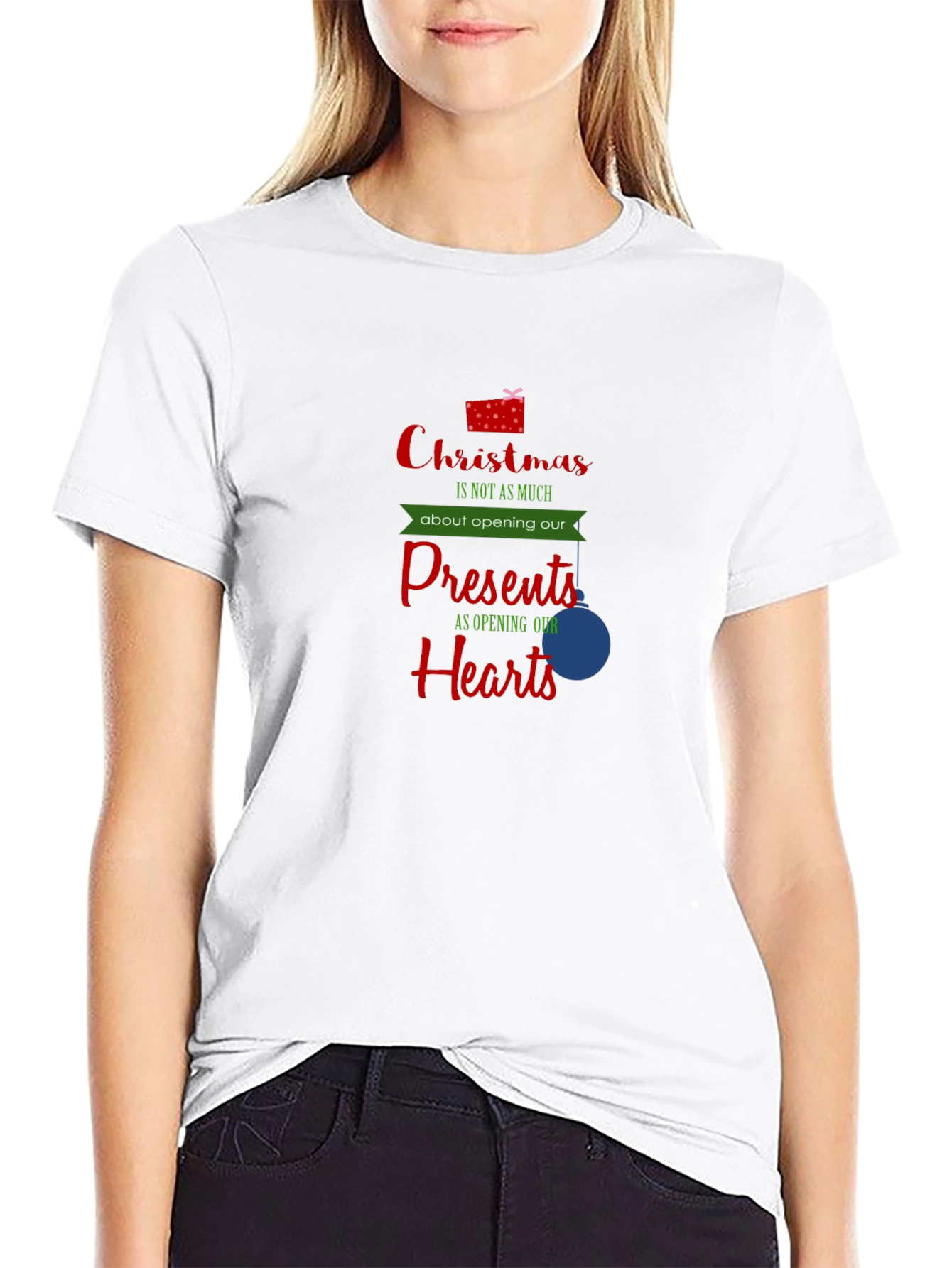 Christmas Hearts T-Shirt