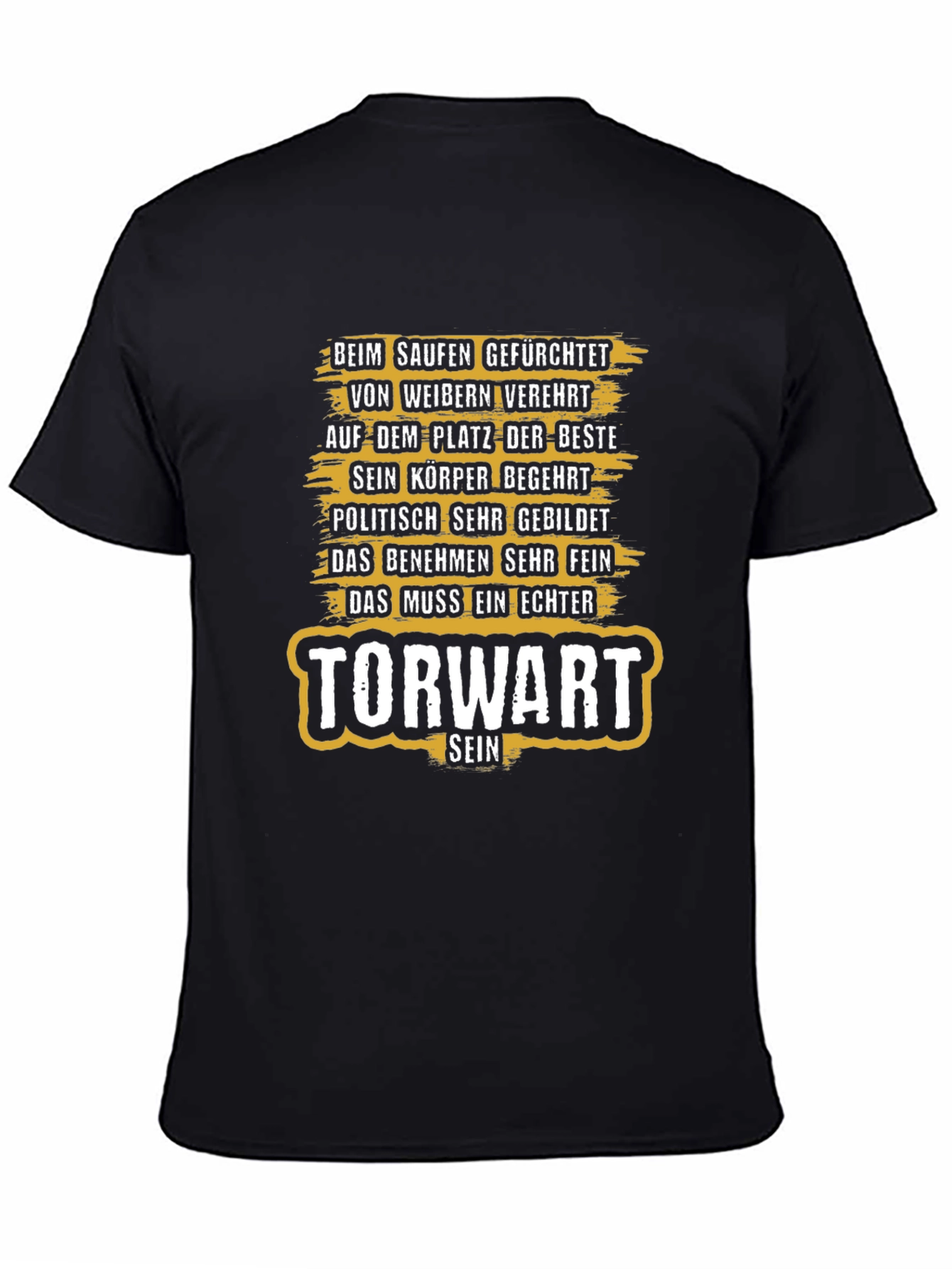 Torwart T-Shirt: Fearless Goalkeeper Graphic Tee
