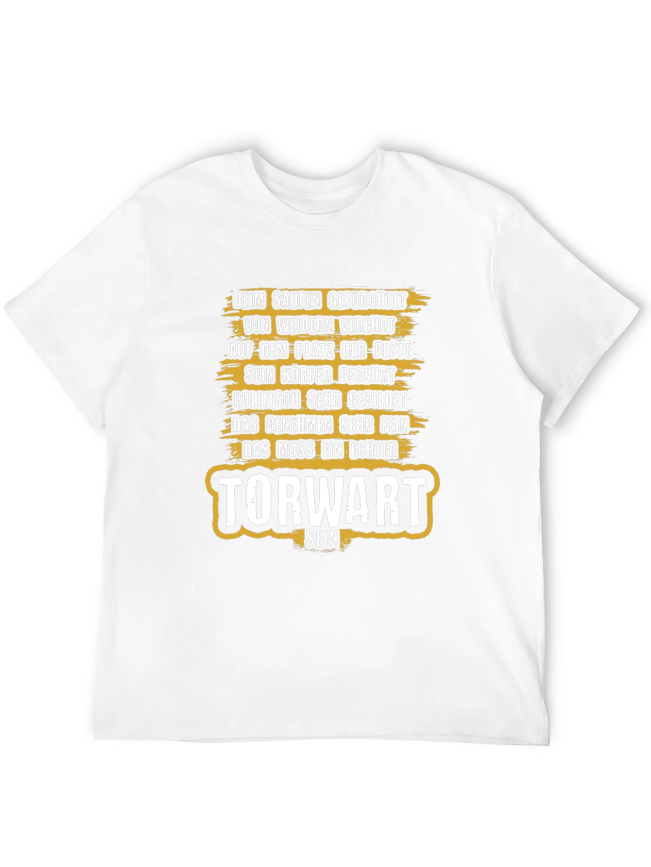 Torwart T-Shirt: Fearless Goalkeeper Graphic Tee