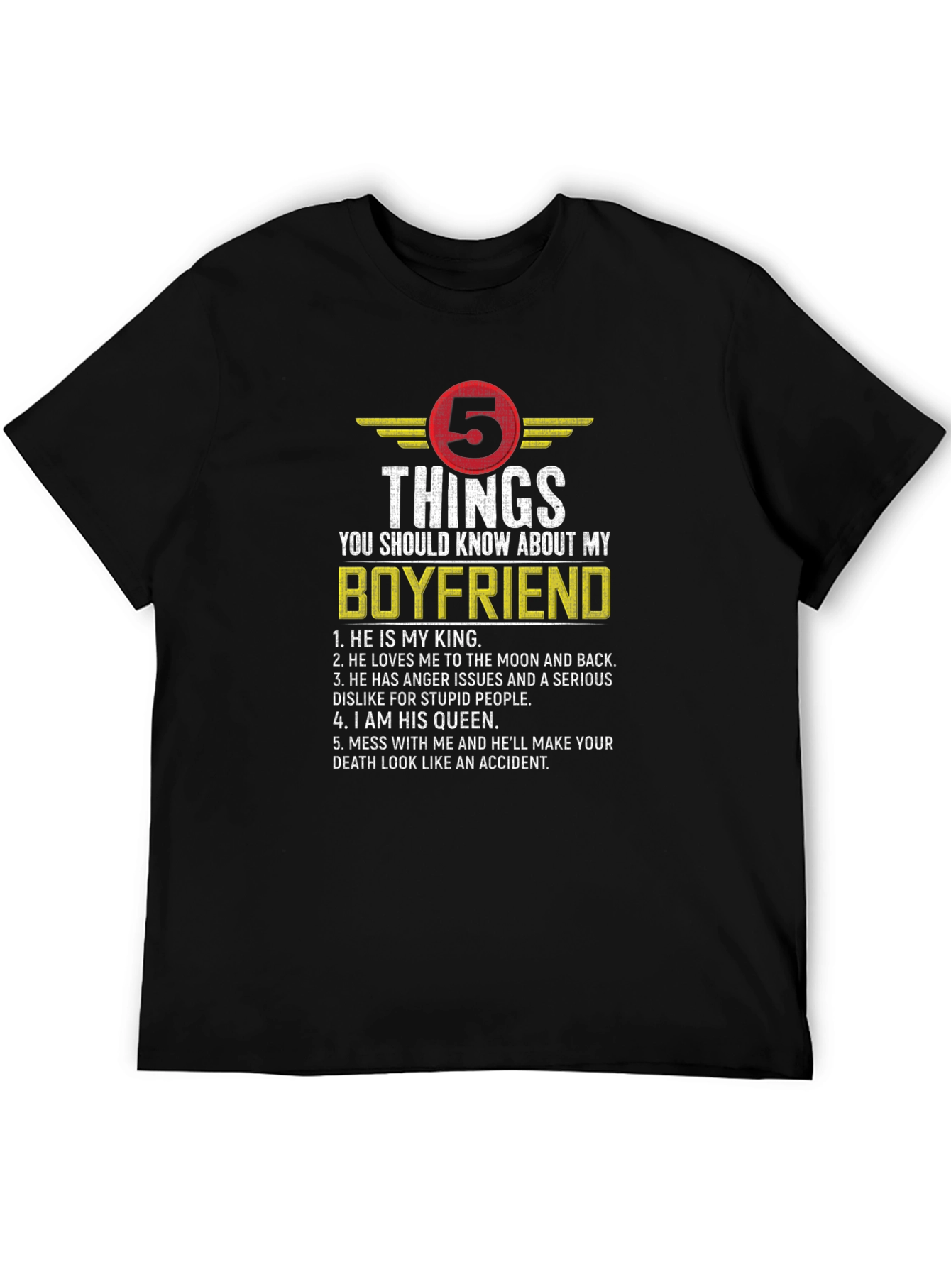 Boyfriend T-Shirt - 5 Things You Should Know