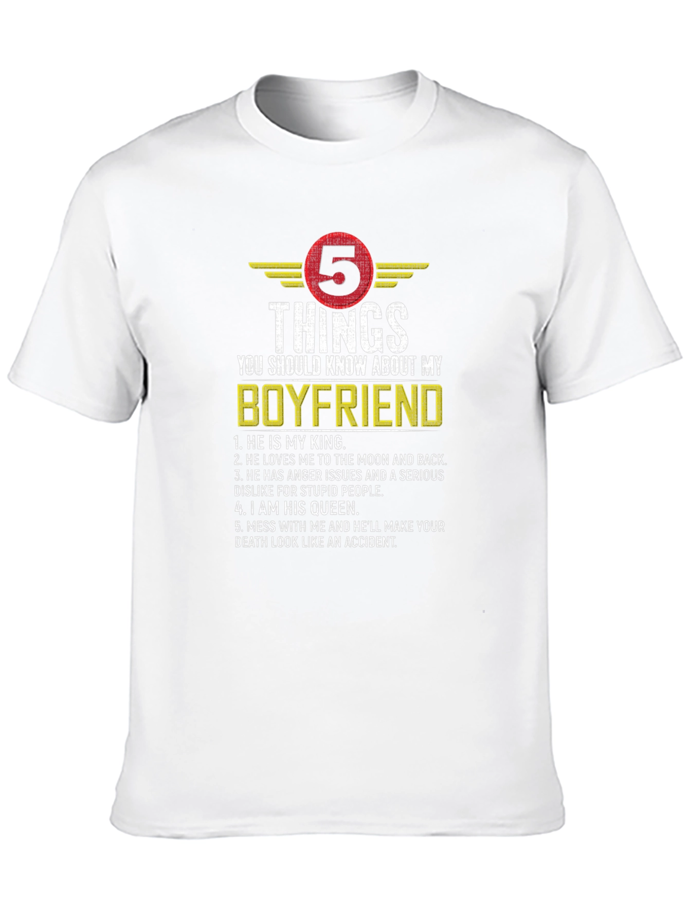 Boyfriend T-Shirt - 5 Things You Should Know