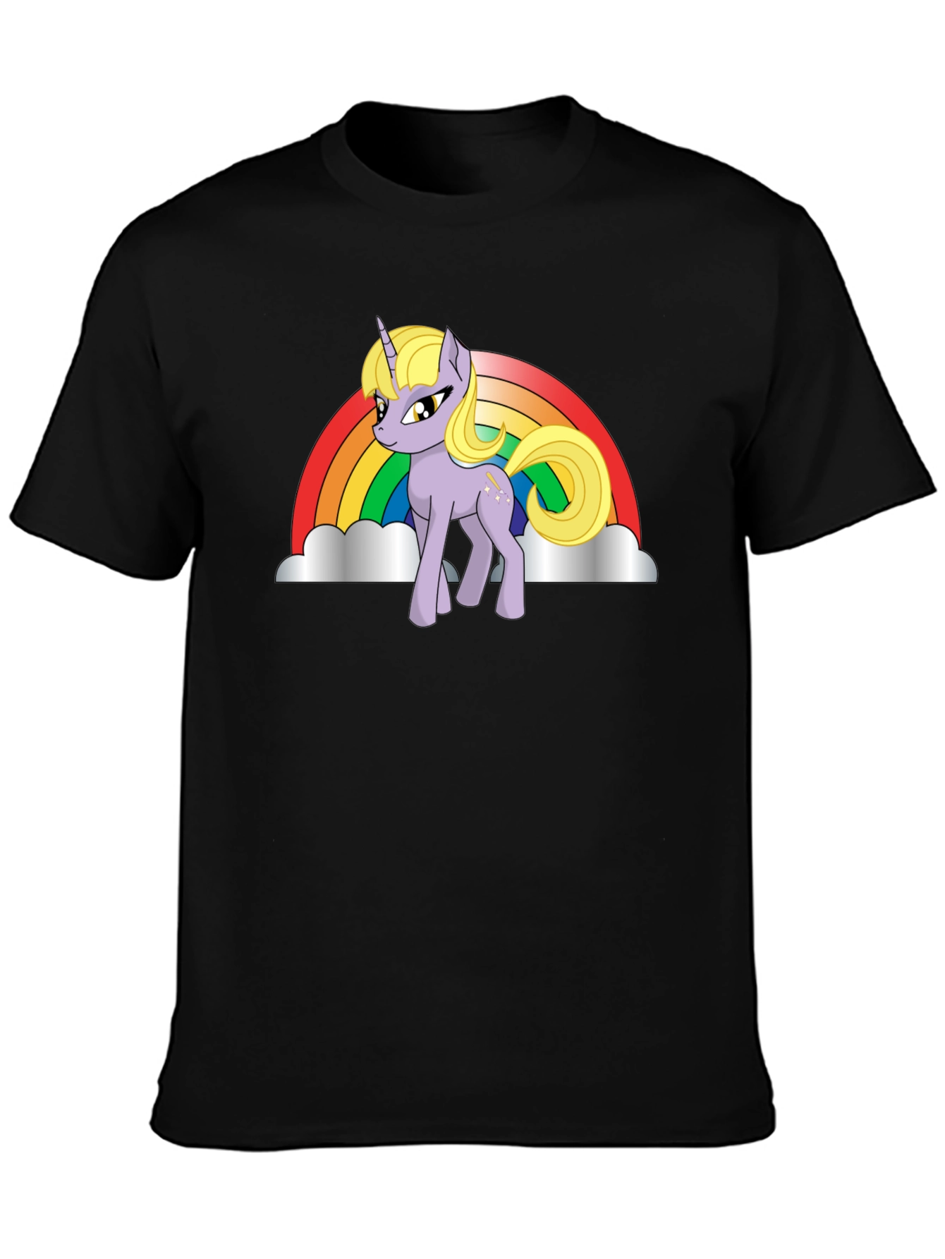 Unicorn Rainbow Graphic T-Shirt