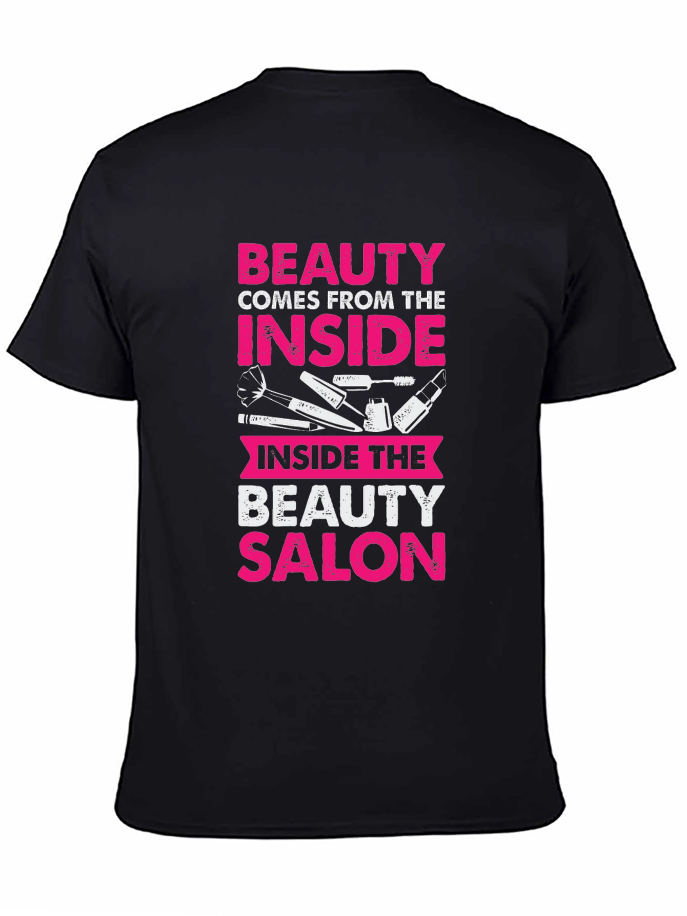 Beauty Salon Inside Print Graphic T-Shirt