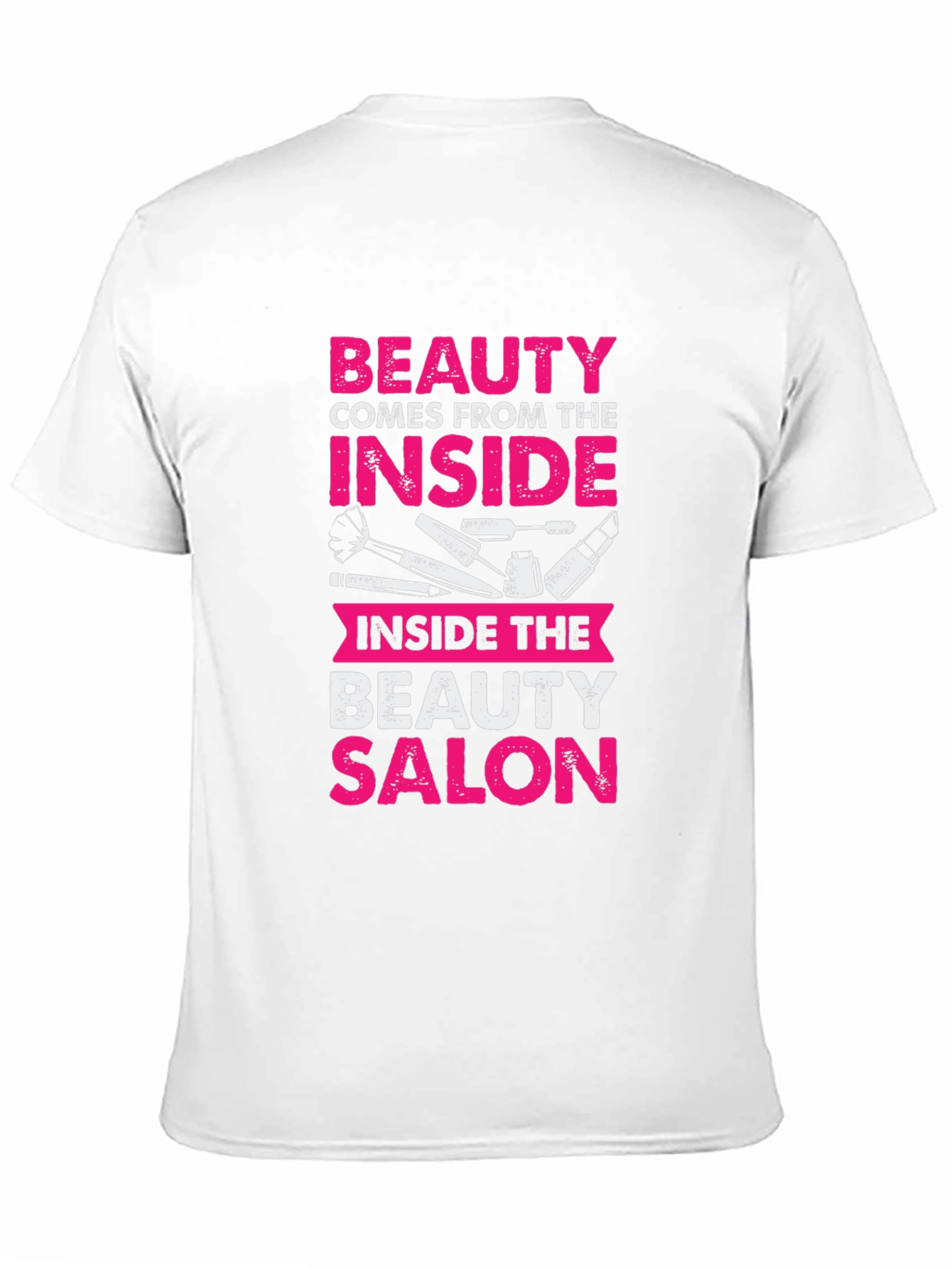 Beauty Salon Inside Print Graphic T-Shirt
