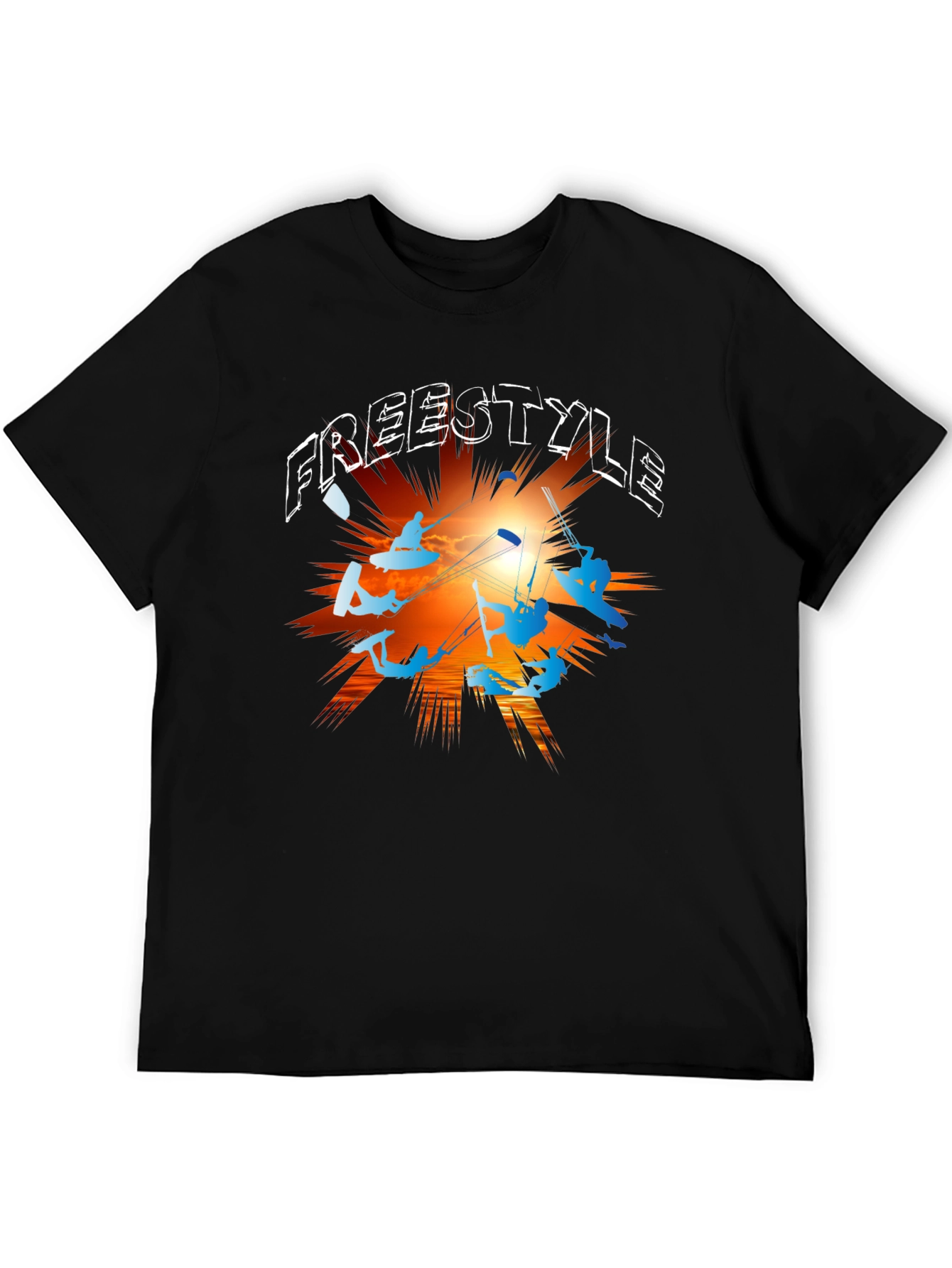 Freestyle Kitesurfing Graphic T-Shirt