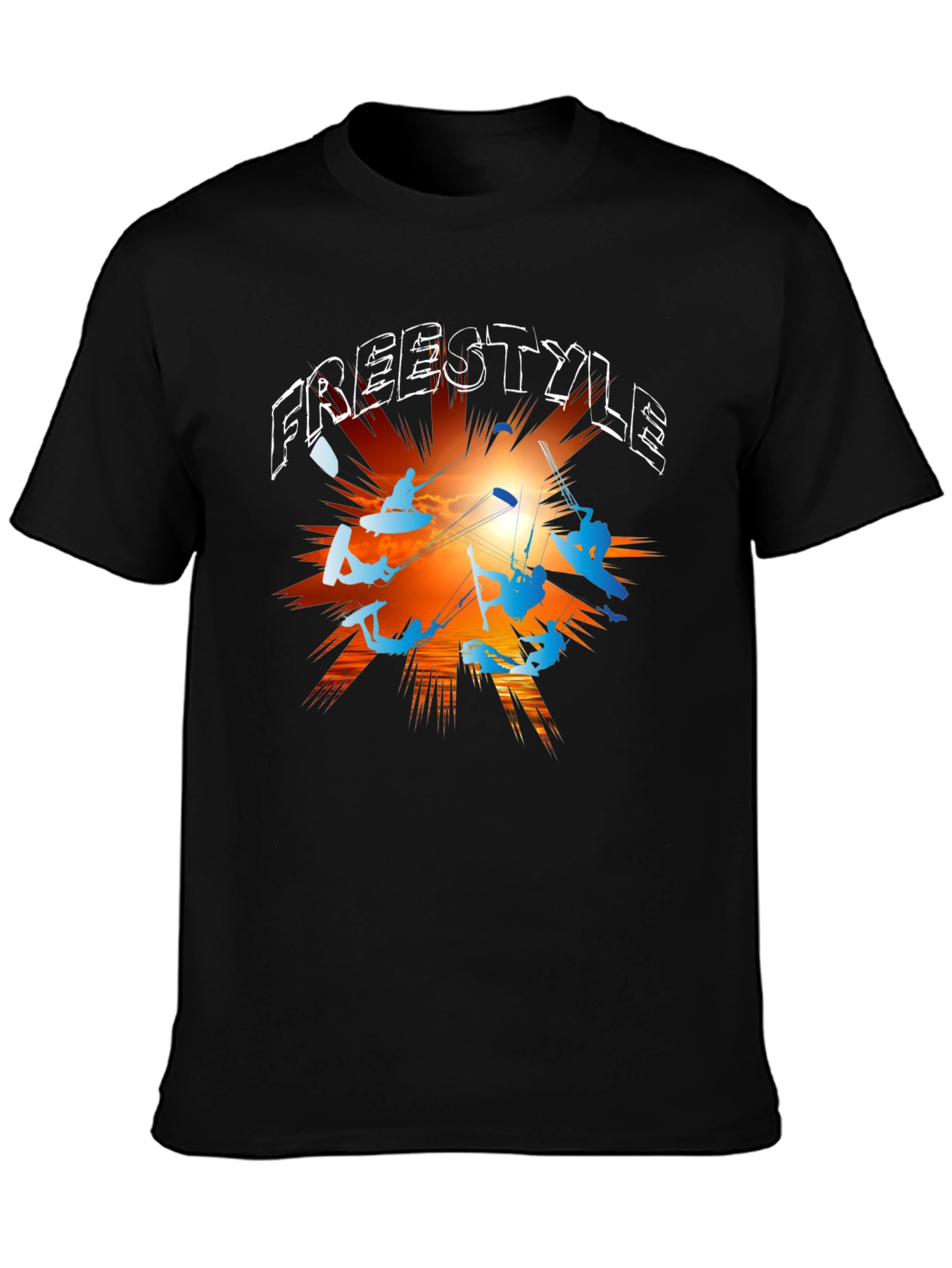 Freestyle Kitesurfing Graphic T-Shirt