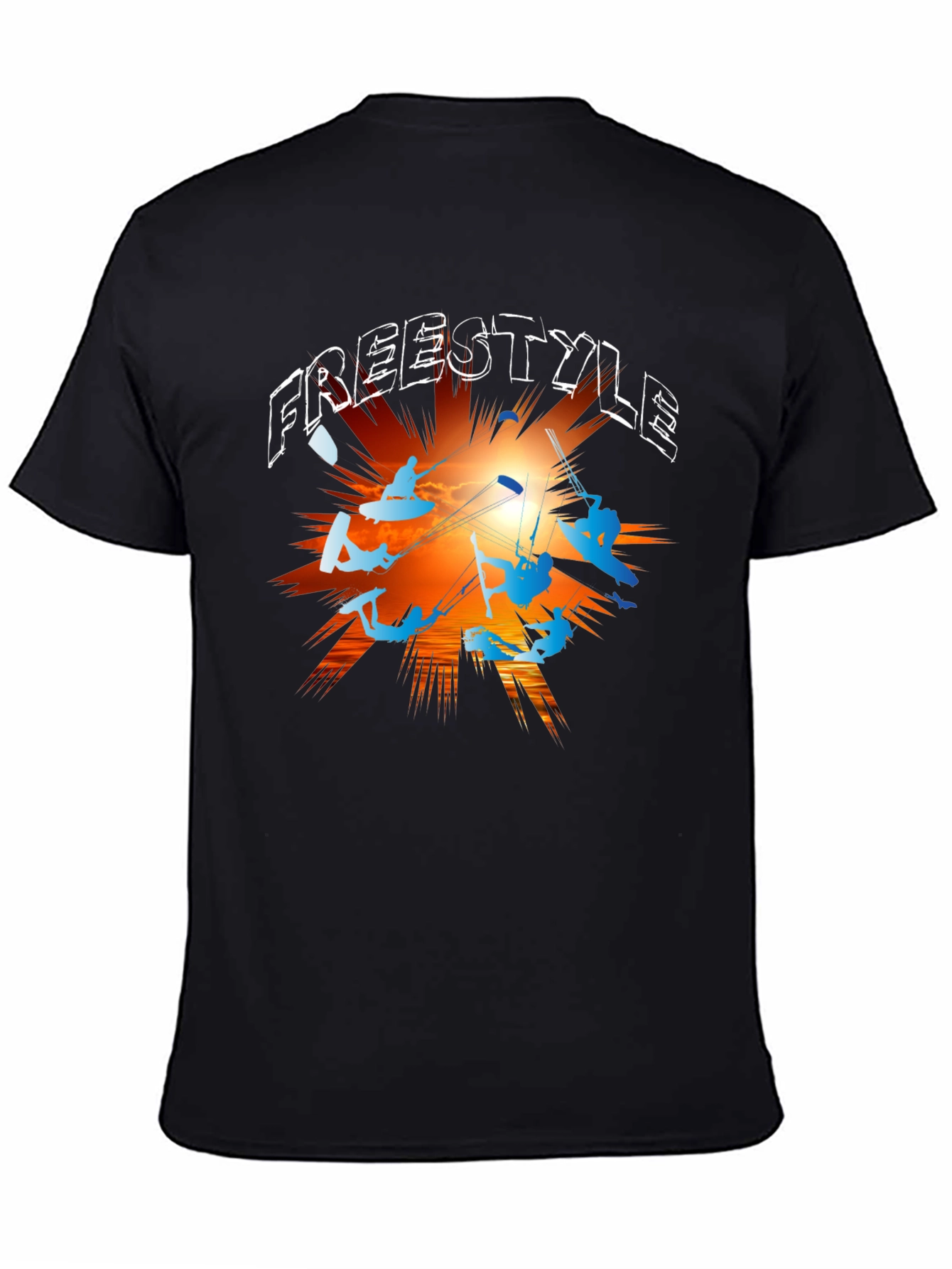 Freestyle Kitesurfing Graphic T-Shirt