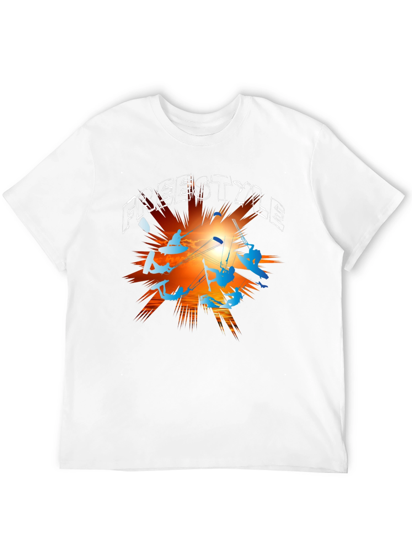 Freestyle Kitesurfing Graphic T-Shirt