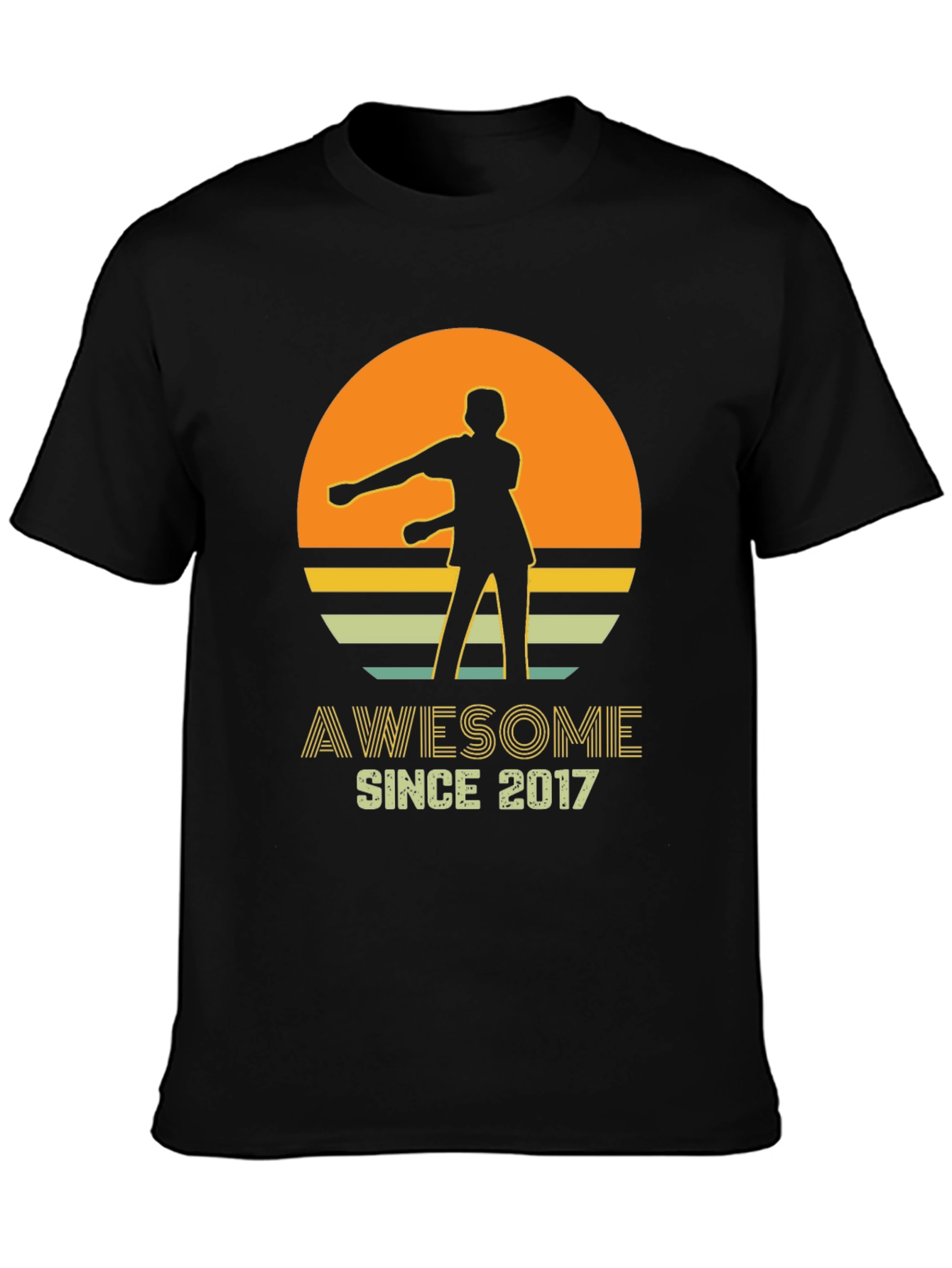 Awesome Since 2017 Graphic T-Shirt