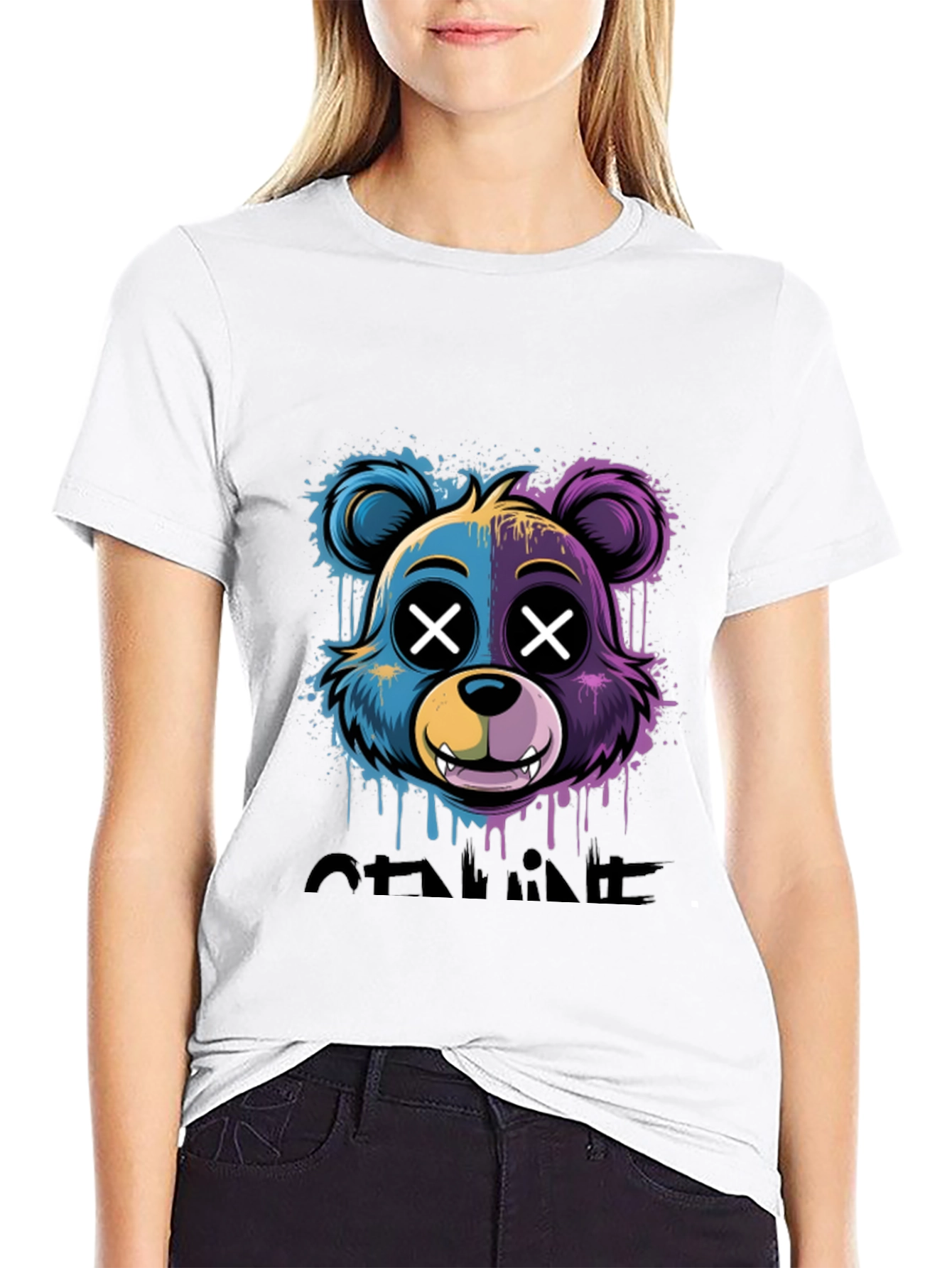 Cool Bear Graphic T-Shirt - Urban Style