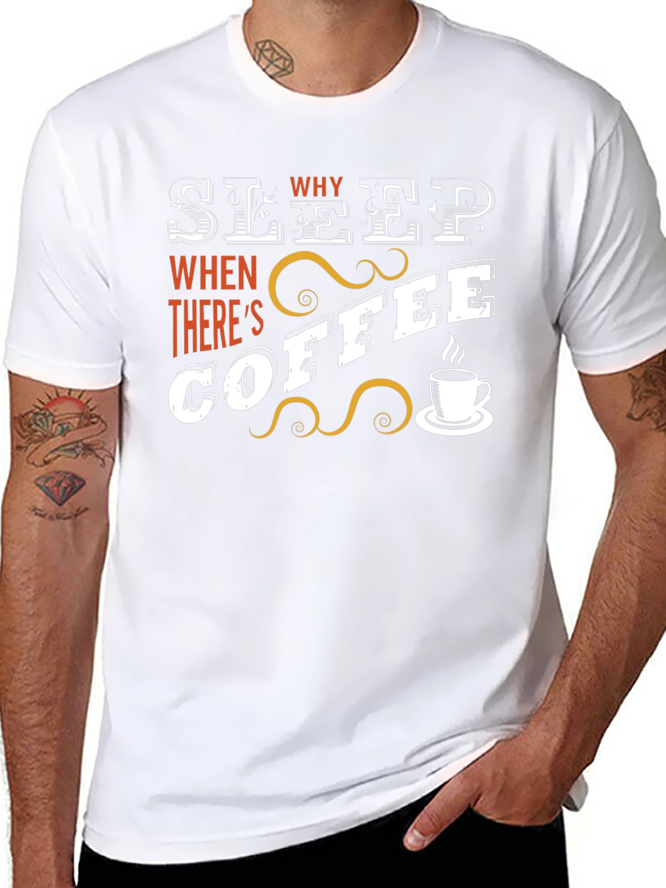 Sleep? Why When Theres Coffee T-Shirt