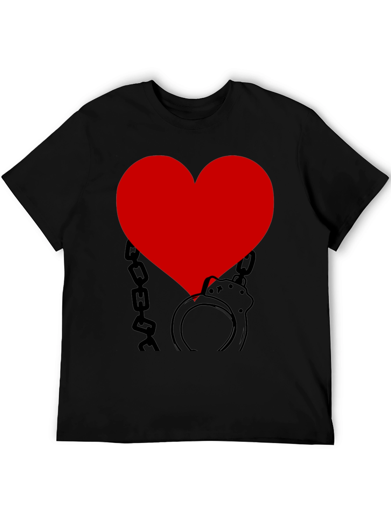 Heart Handcuffs Graphic Tee