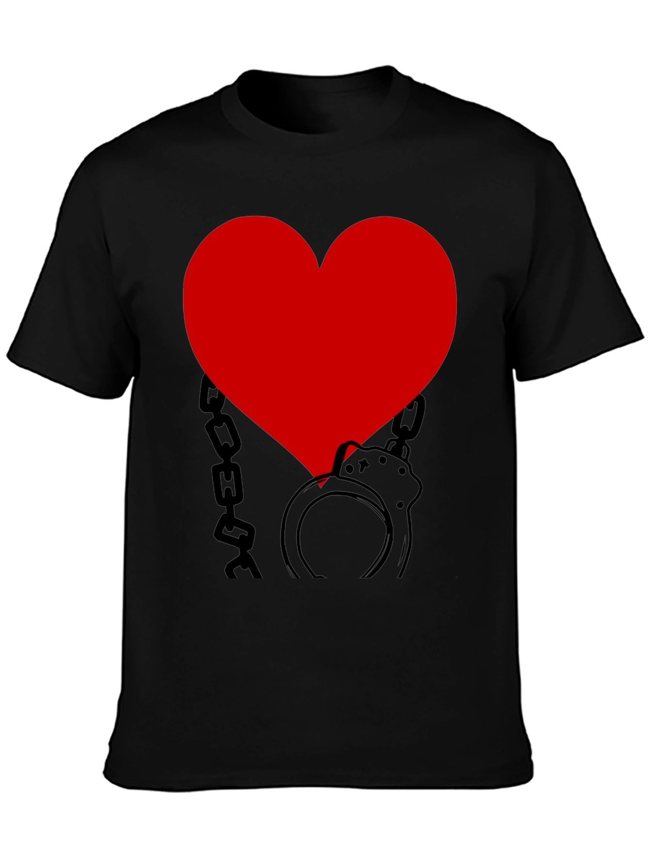 Heart Handcuffs Graphic Tee
