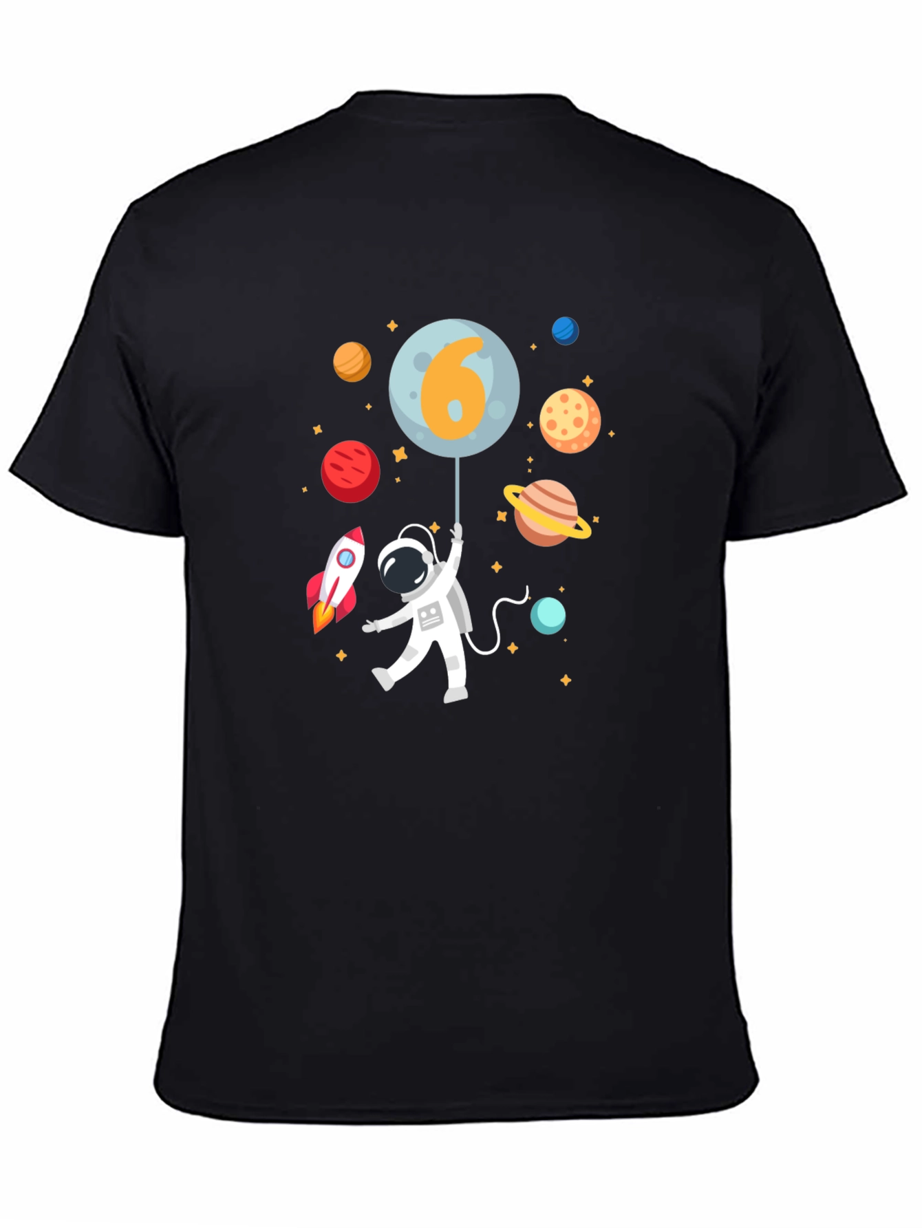 Astronaut 6th Birthday T-Shirt