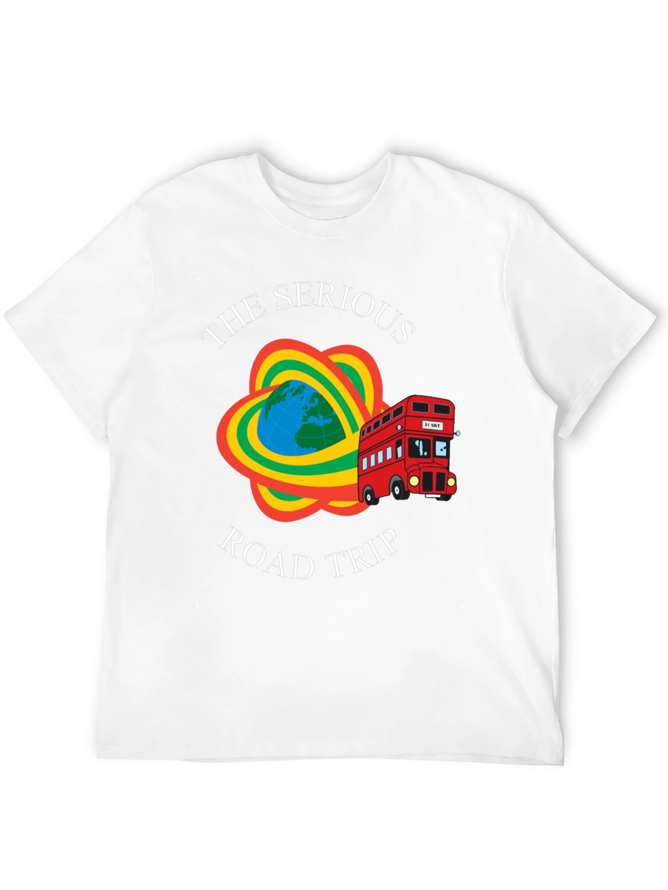The Serious Road Trip Black T-Shirt