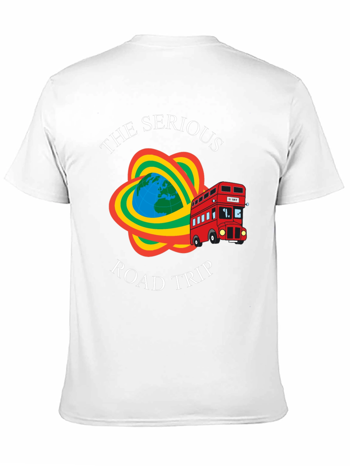 The Serious Road Trip Black T-Shirt