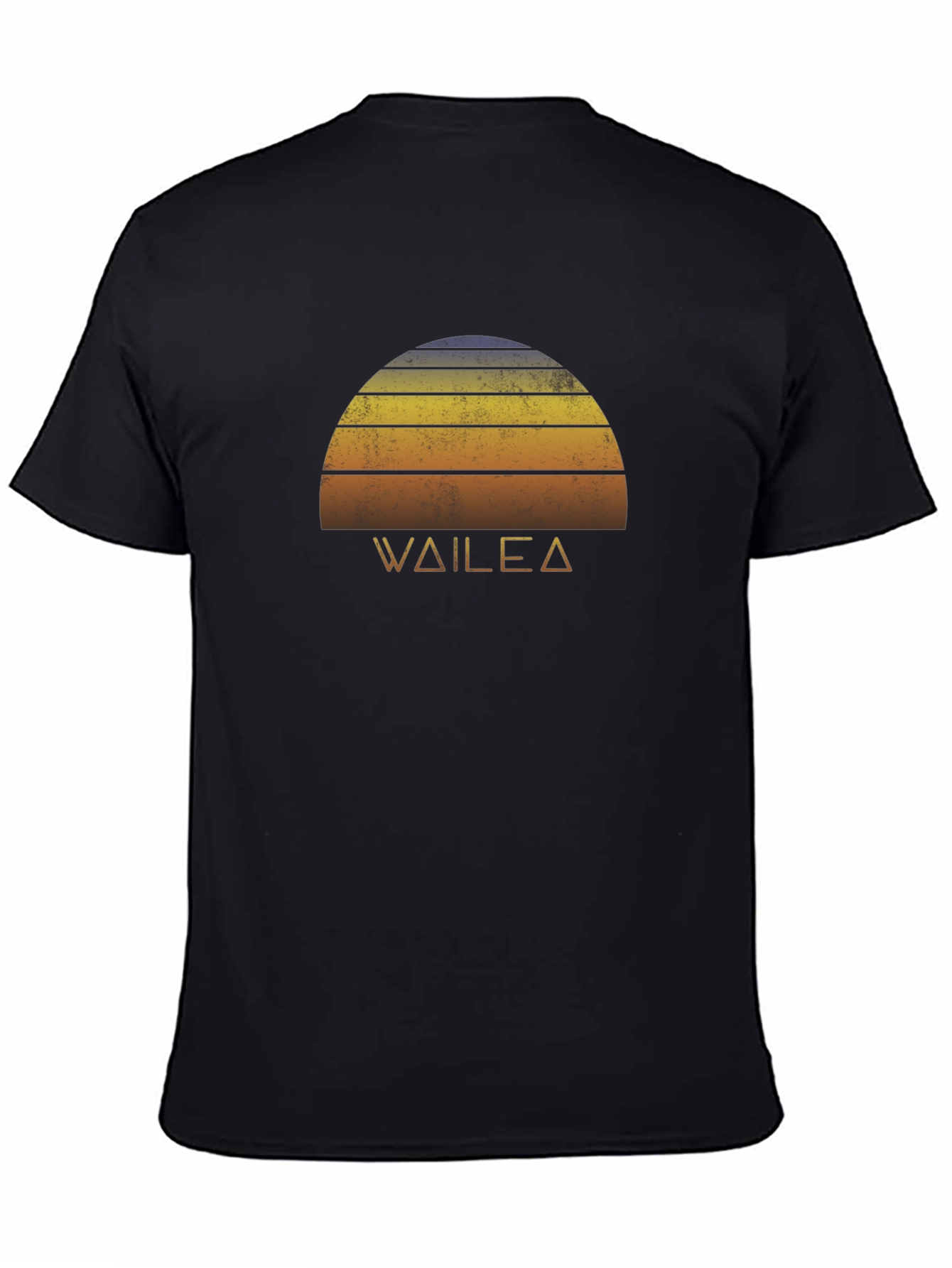 Wailea Sunset Graphic Tee - Retro Style T-Shirt
