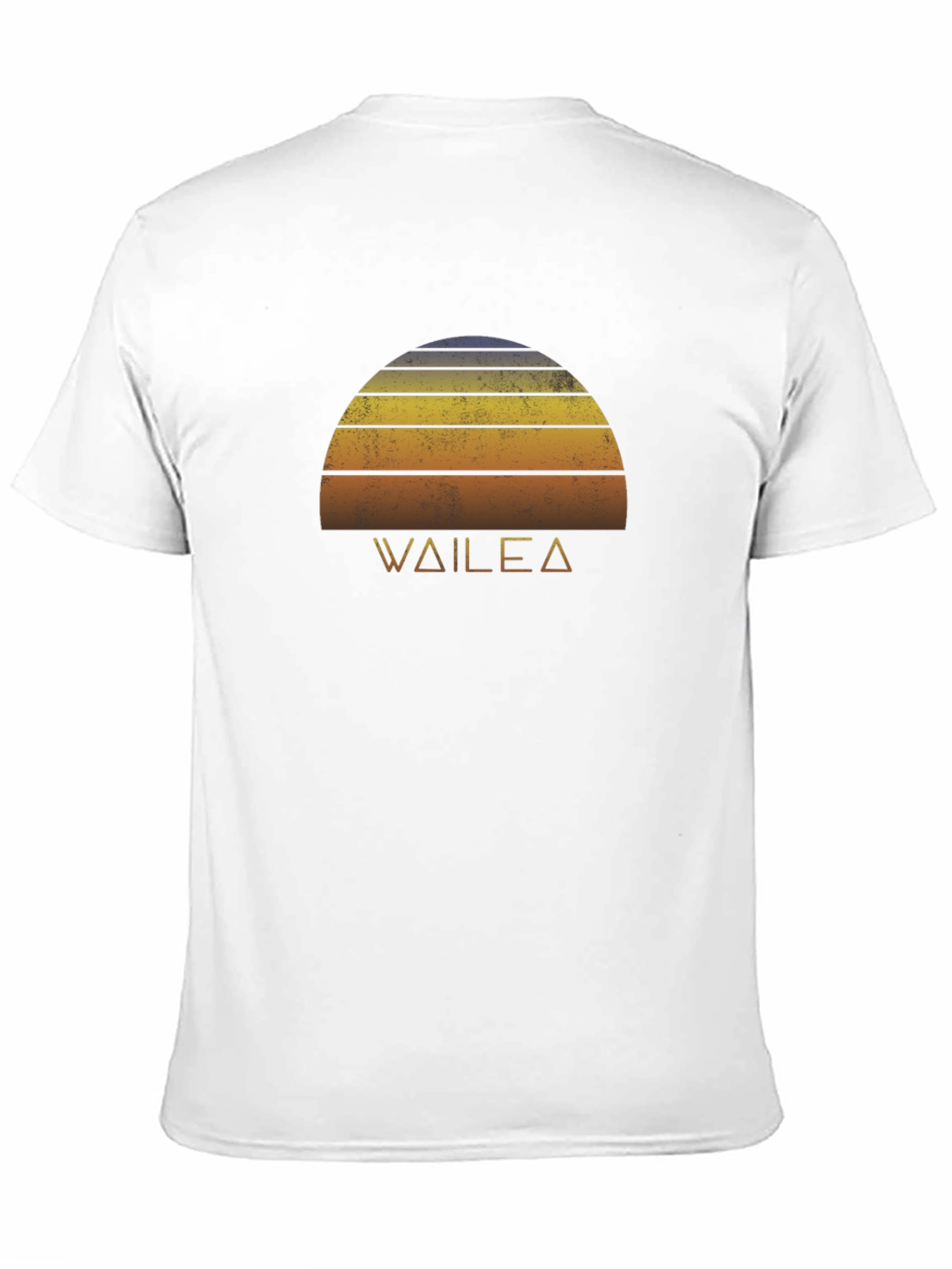 Wailea Sunset Graphic Tee - Retro Style T-Shirt