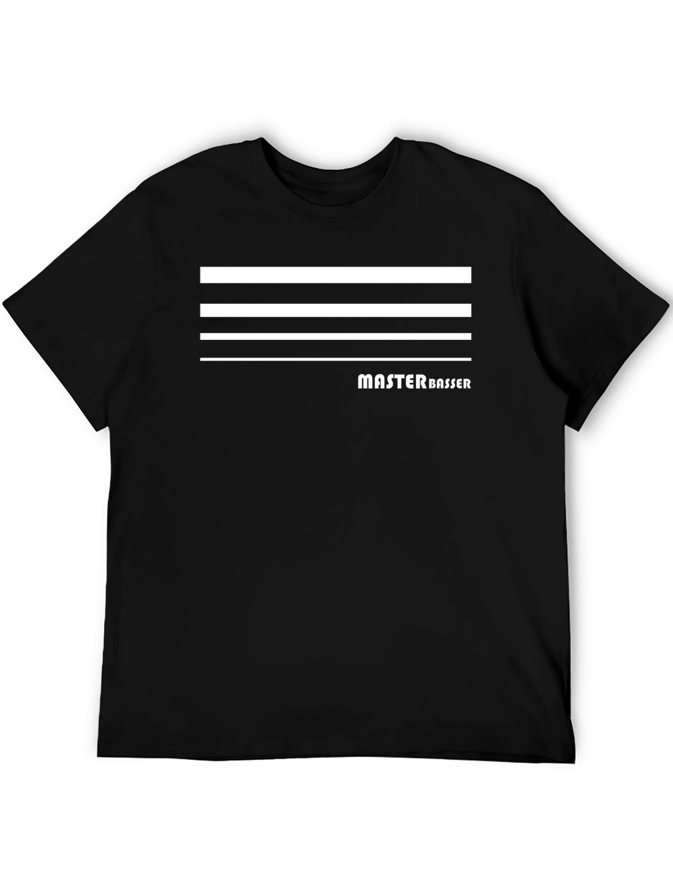 Master Basser Graphic Tee - Black