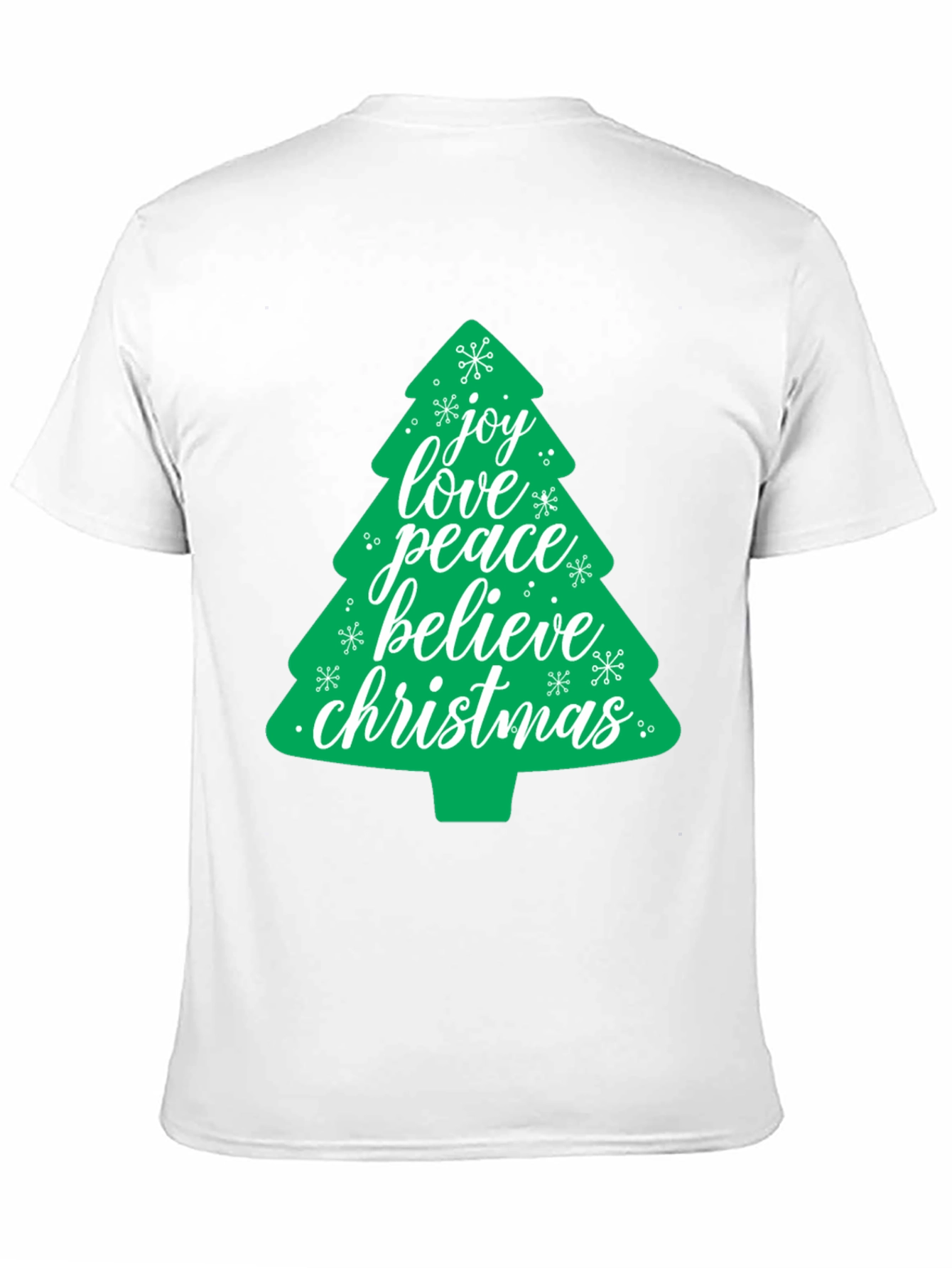 Festive Christmas Tree Graphic Tee