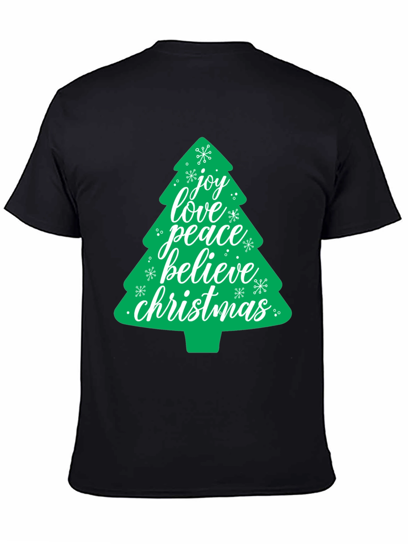 Festive Christmas Tree Graphic Tee