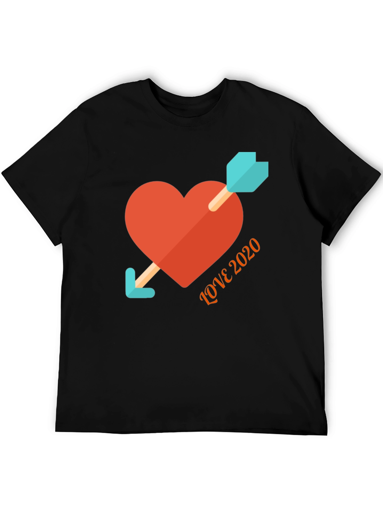 Love 2020 Arrow Heart T-Shirt - Trendy Graphic Tee