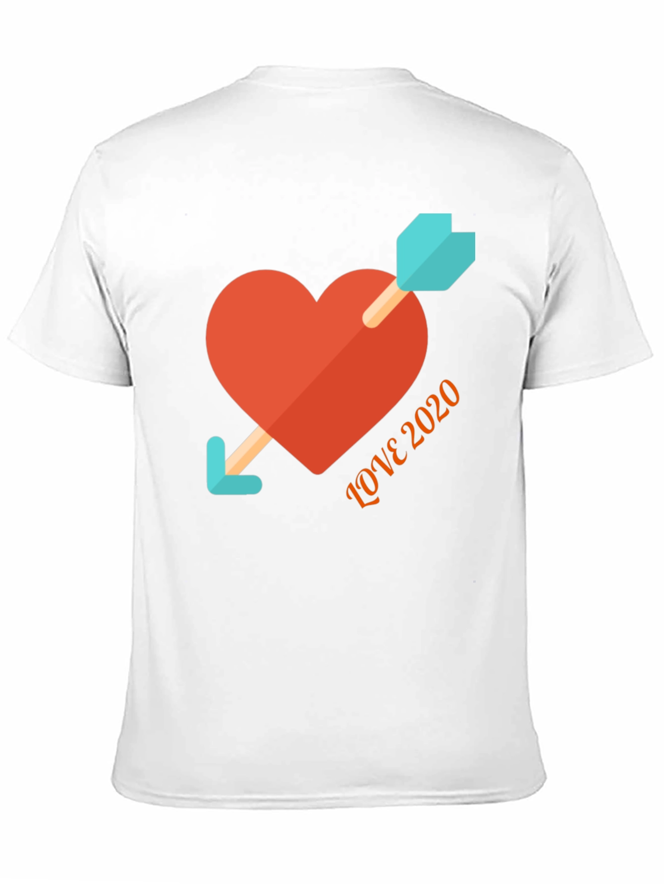 Love 2020 Arrow Heart T-Shirt - Trendy Graphic Tee
