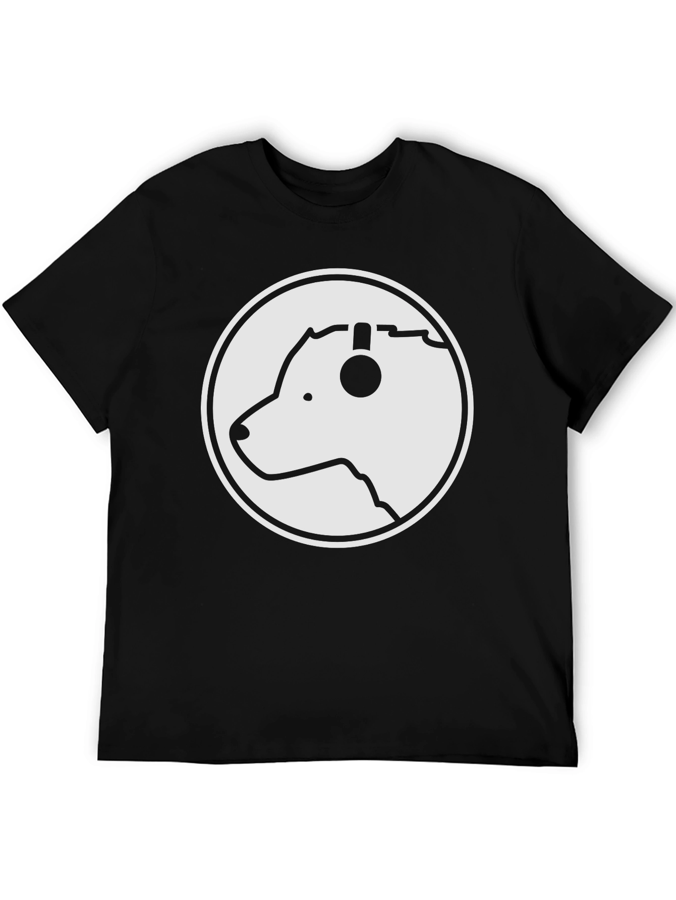 Dog DJ Graphic Tee - Cool Canine Headphones T-Shirt