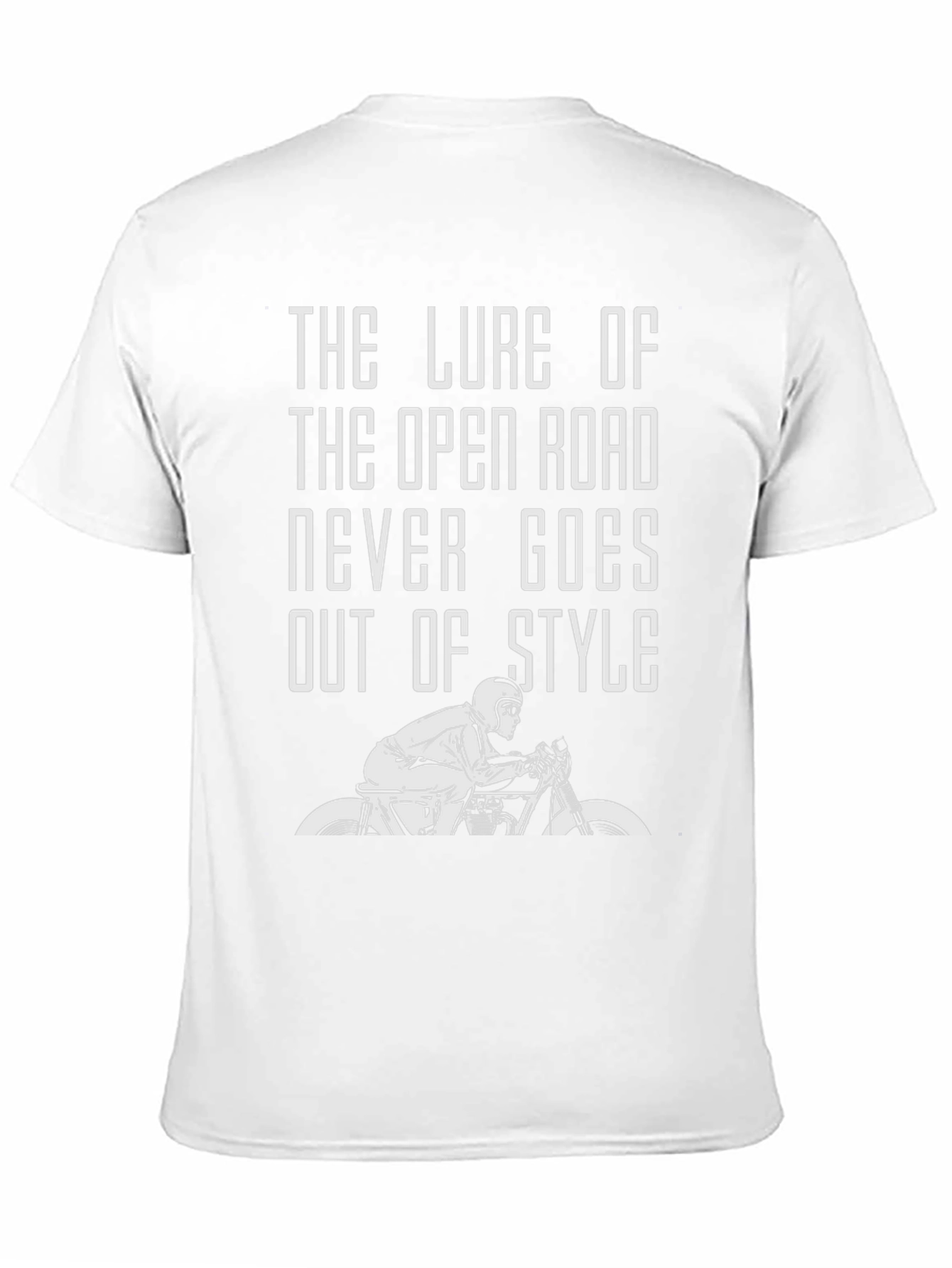 Open Road Motorcycle Graphic T-Shirt