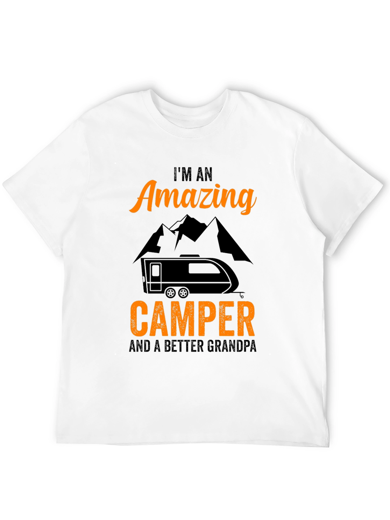Amazing Camper Grandpa T-Shirt