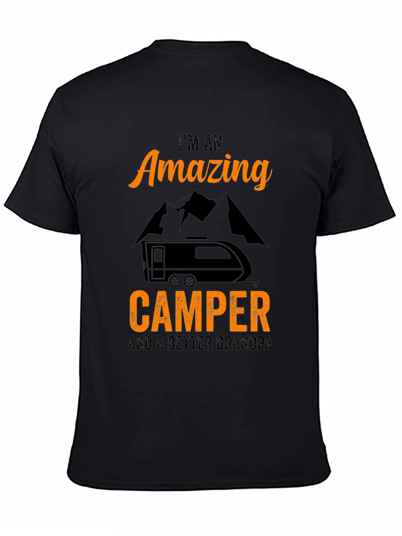 Amazing Camper Grandpa T-Shirt